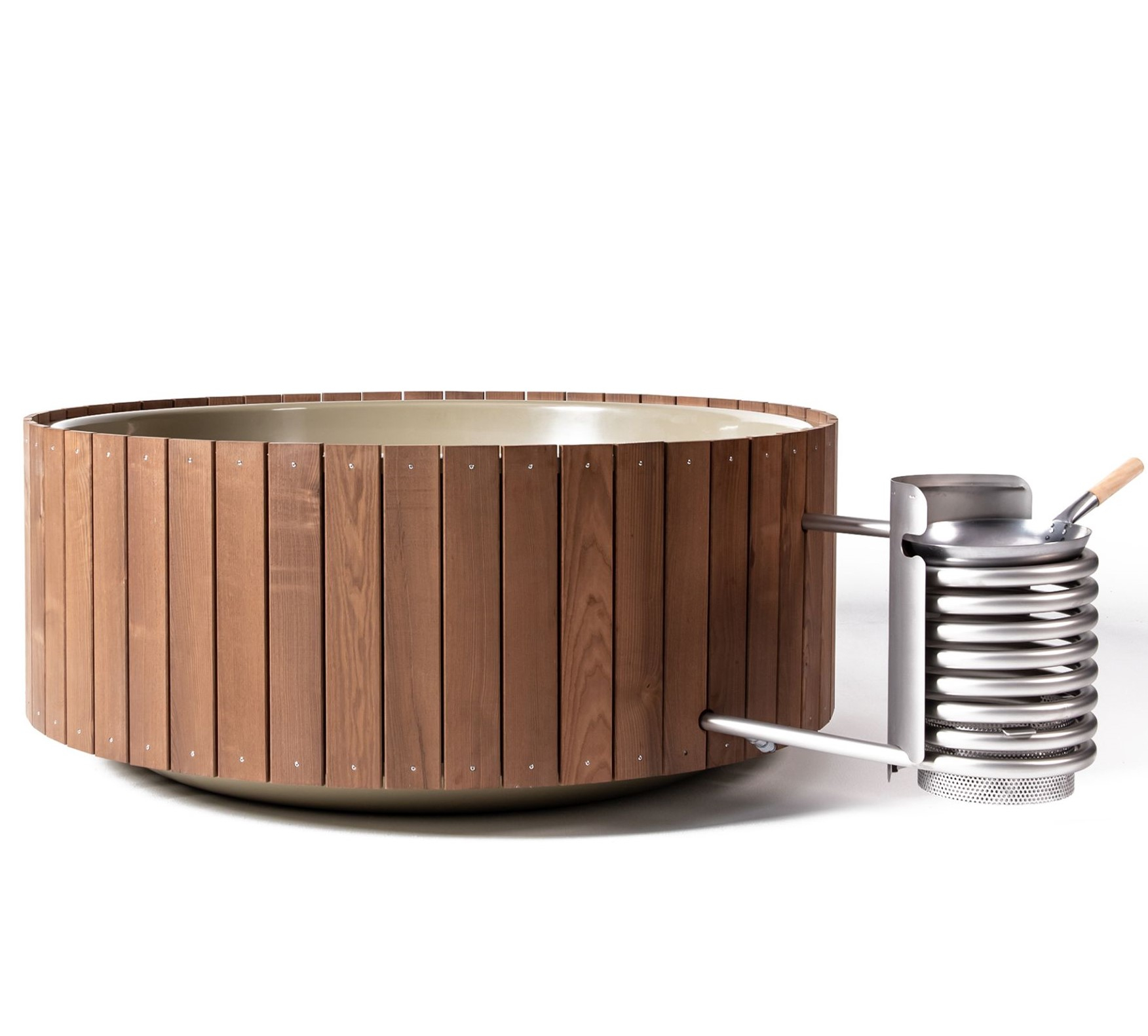 Dutchtub Wood Wanne Plato-Holz Braun