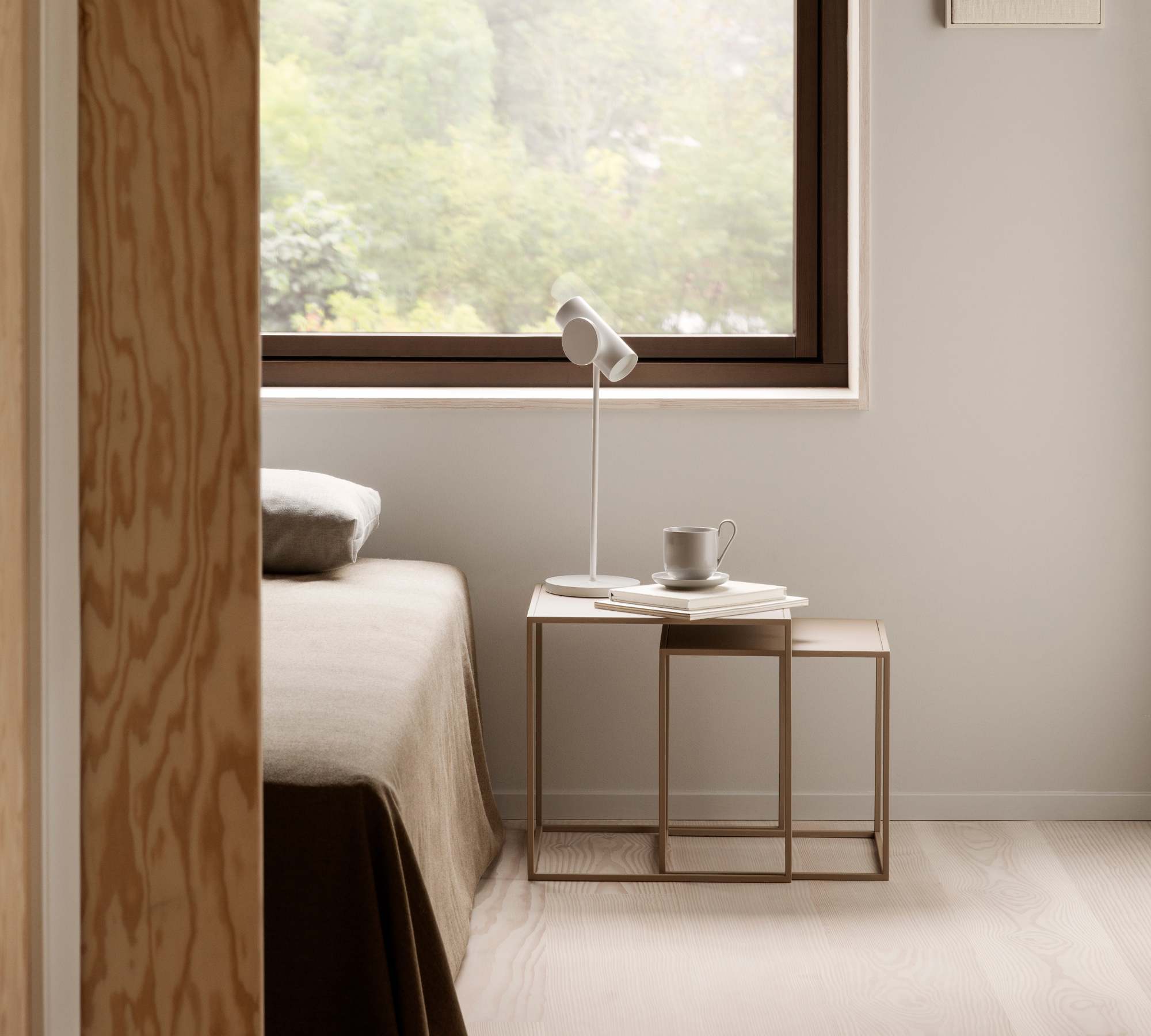 2x Beistelltisch Fera Stahl Pulverbeschichtet Nomad 65987