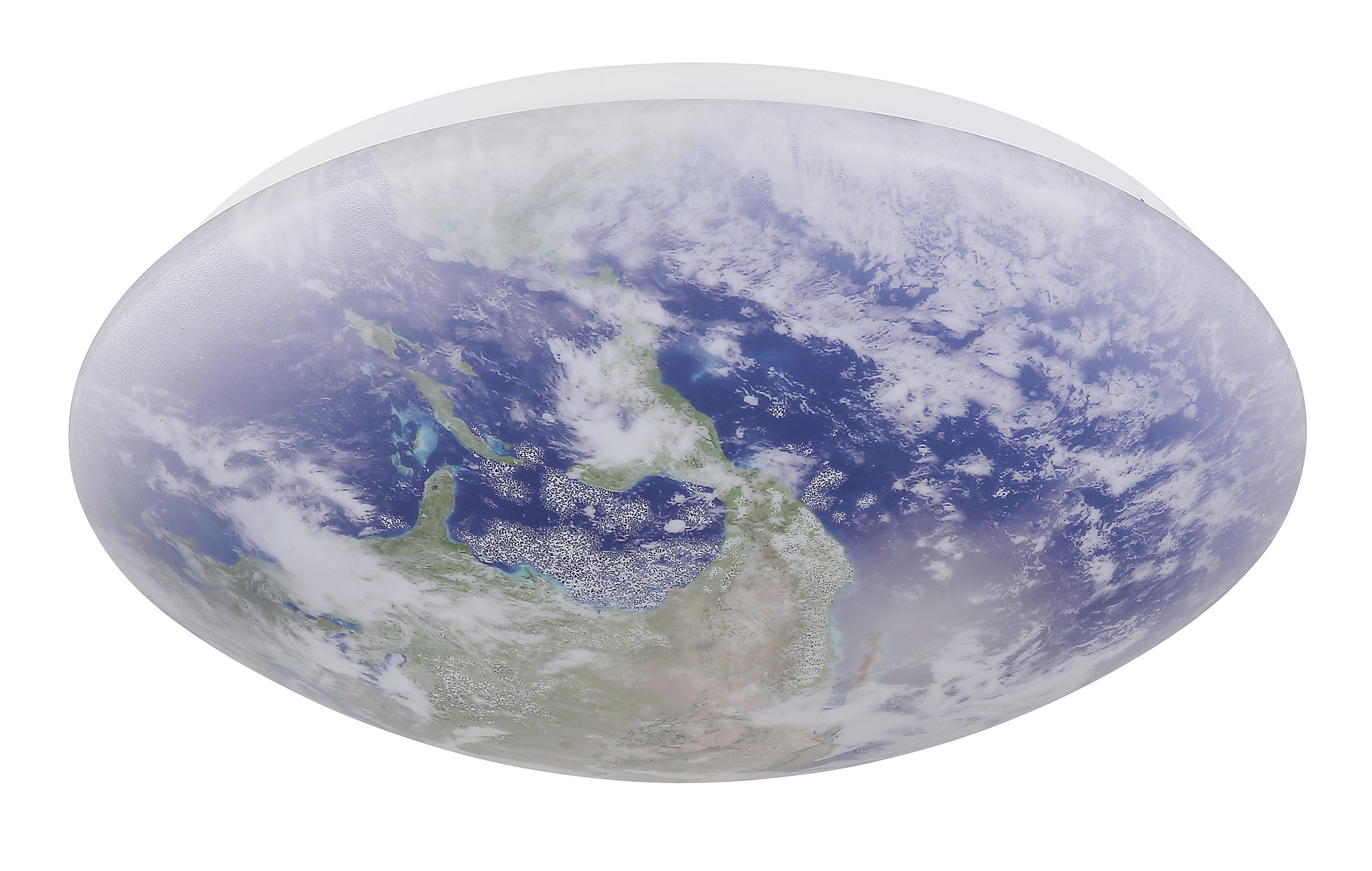 Gaia LED-Deckenleuchte 1-flammig Acrylglas Eisen