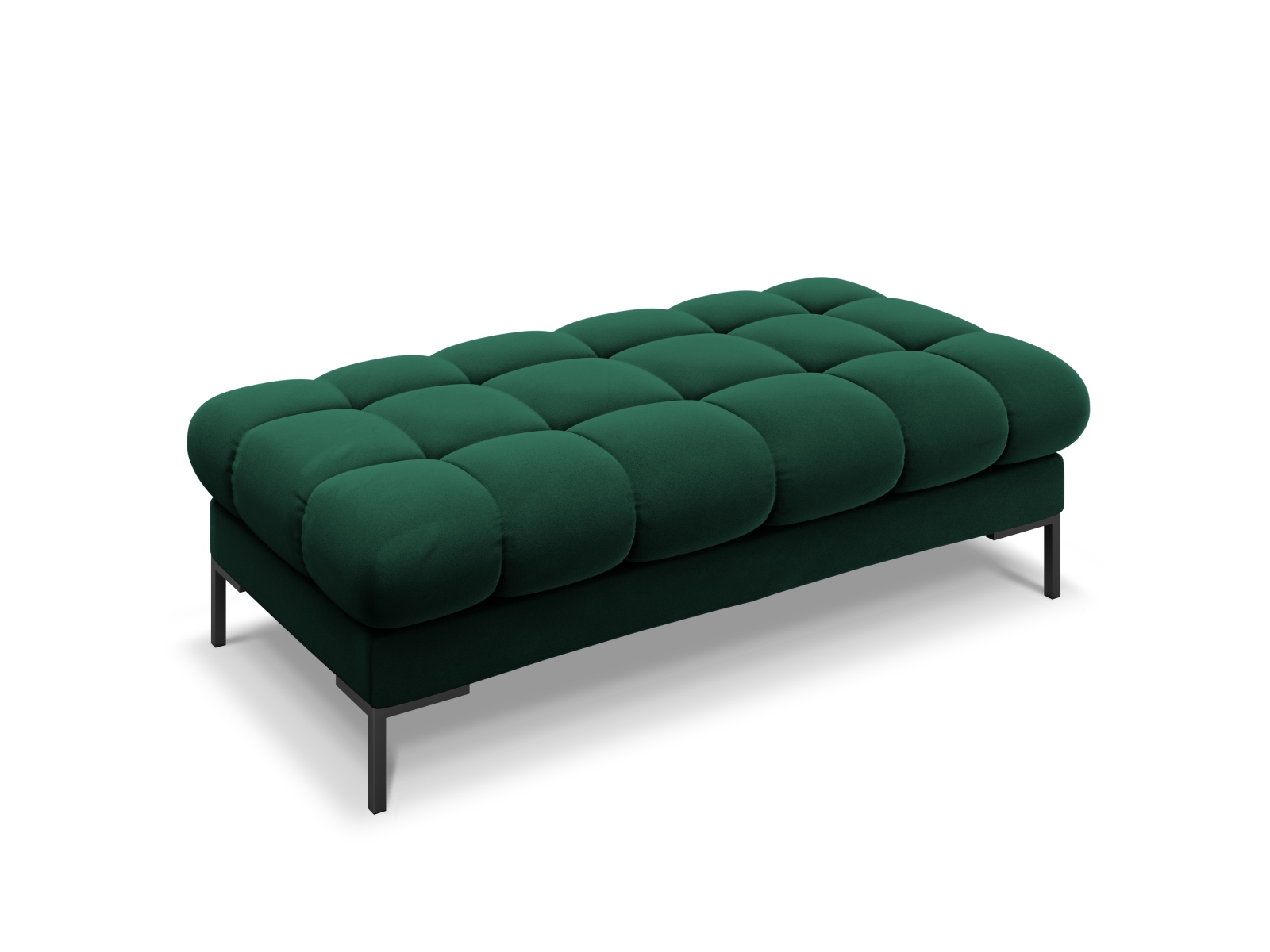 Bench Mamaia 2-Seater Velvet Bottle Green