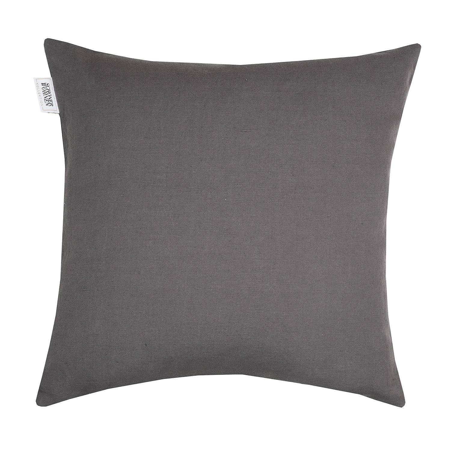 Pillowcase Across Blended fabric Charcoal