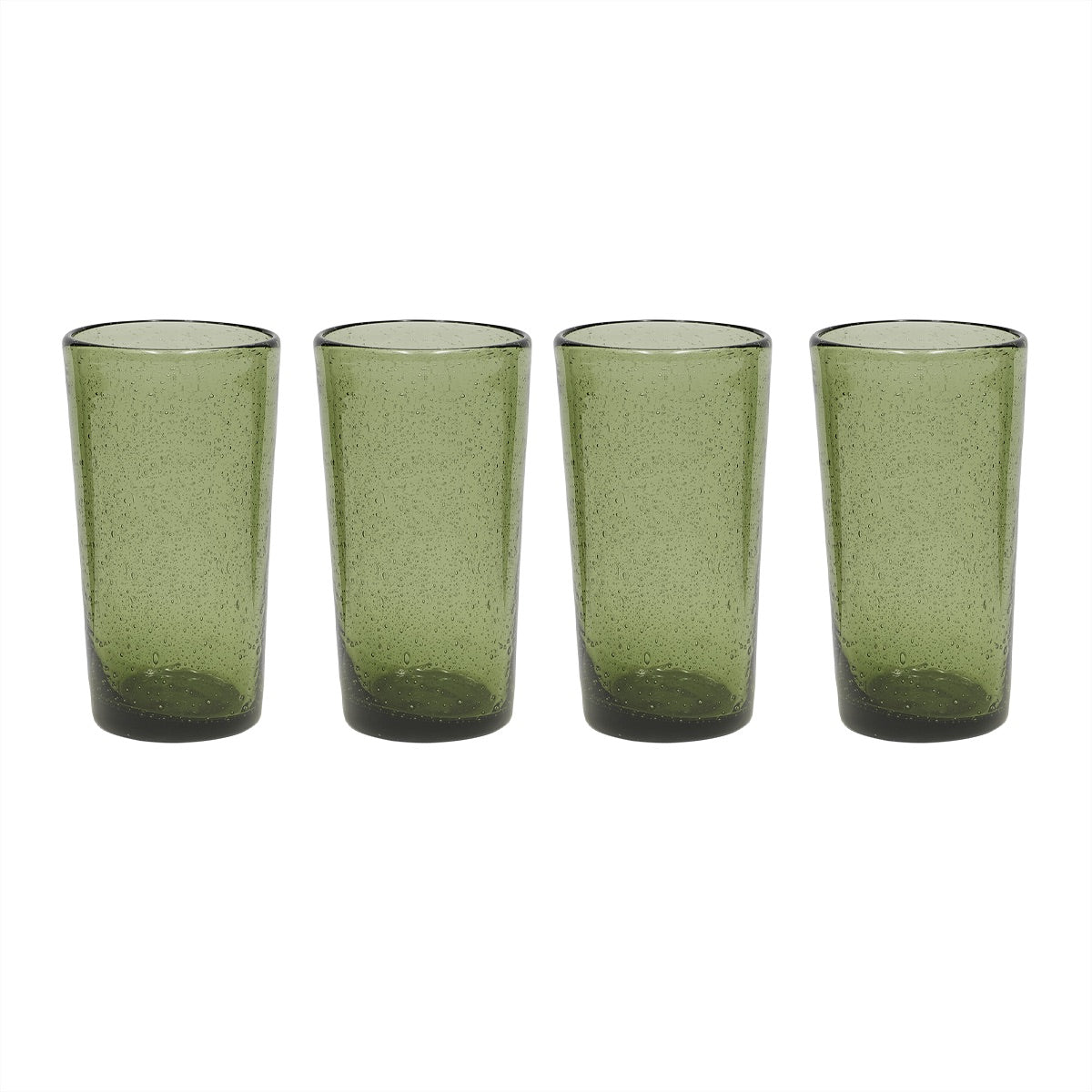 4x Kuki Highball Glas Grün