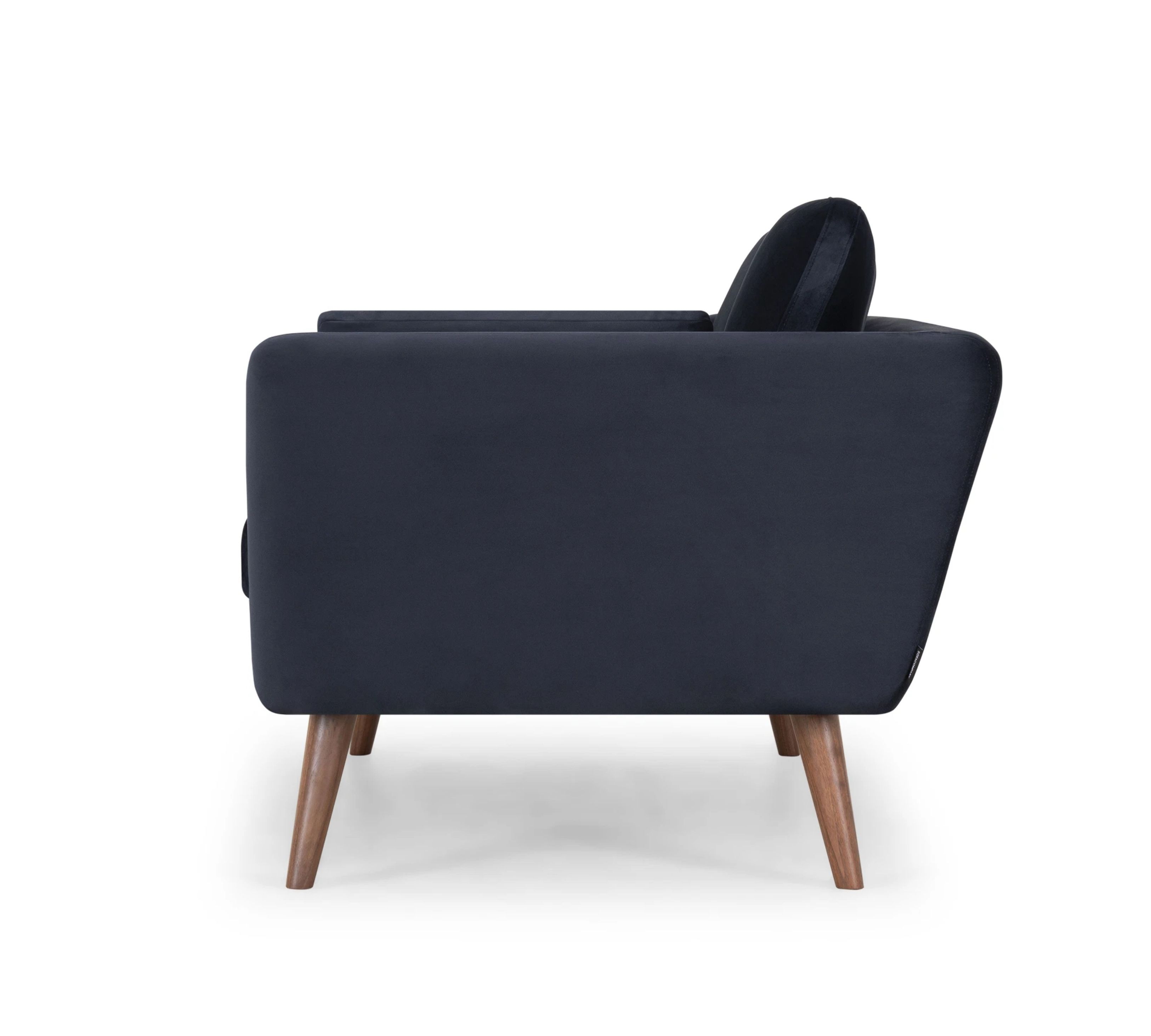 Sigrid Sofa 2-Sitzer Velour Lux Navy