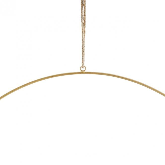 Dekoring für Wand &amp; Fenster Gold Ø 50cm