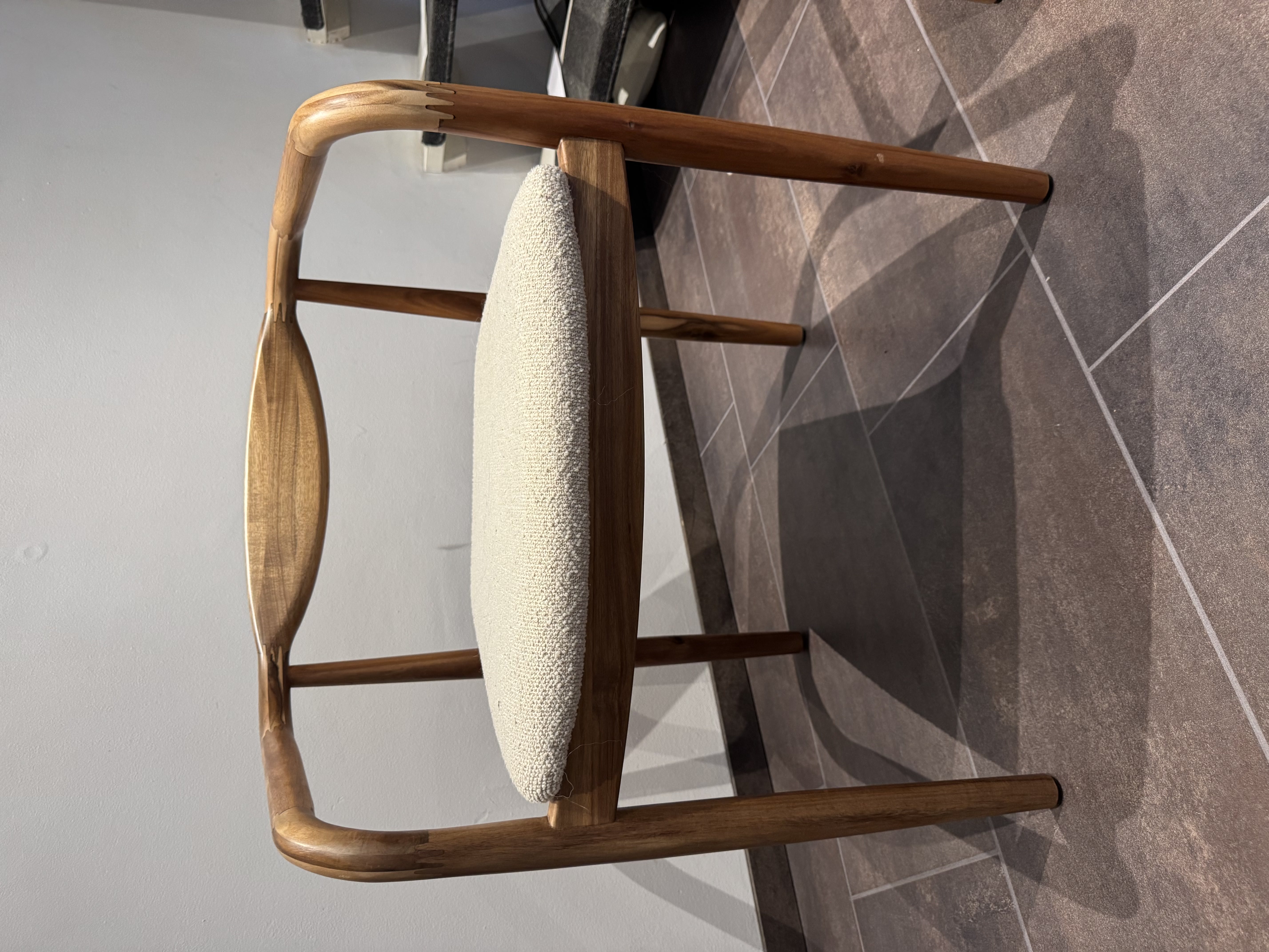 Esszimmerstühle 4-Stück Akazienholz Braun