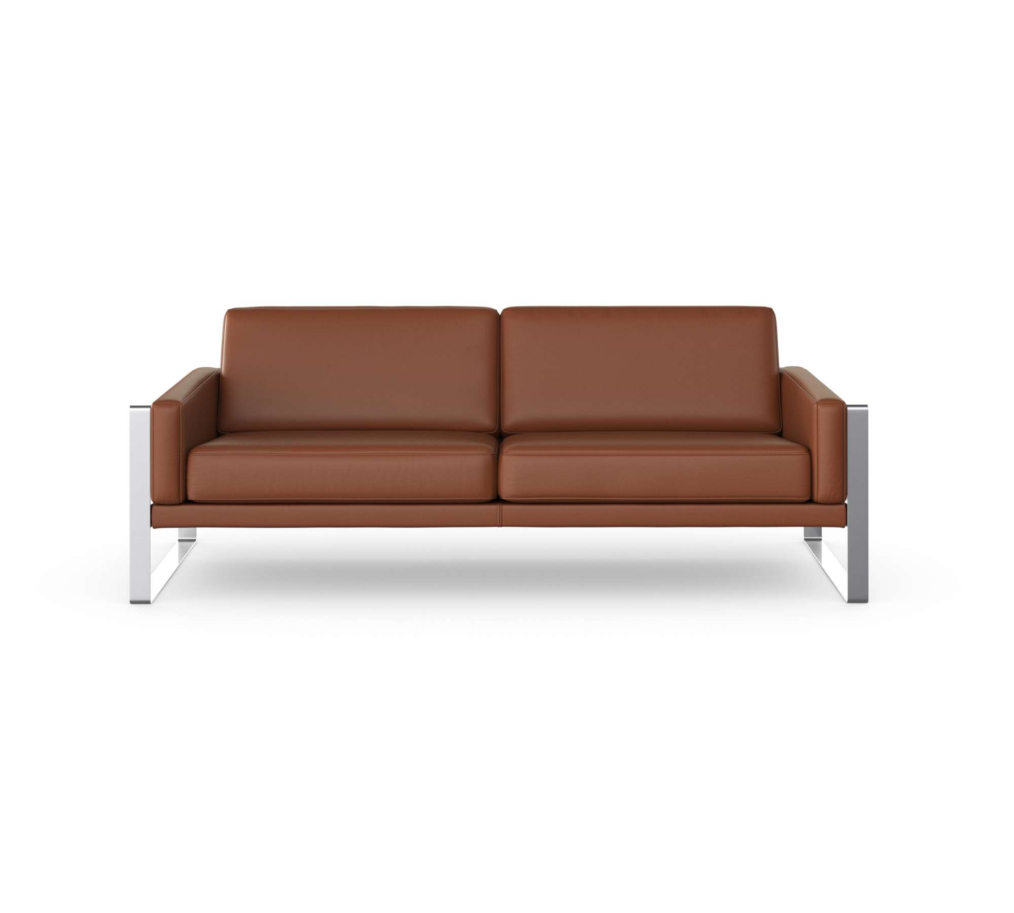 Frame Sofa 3-Sitzer Leder Cognac