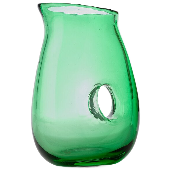 Pitcher Glass Green