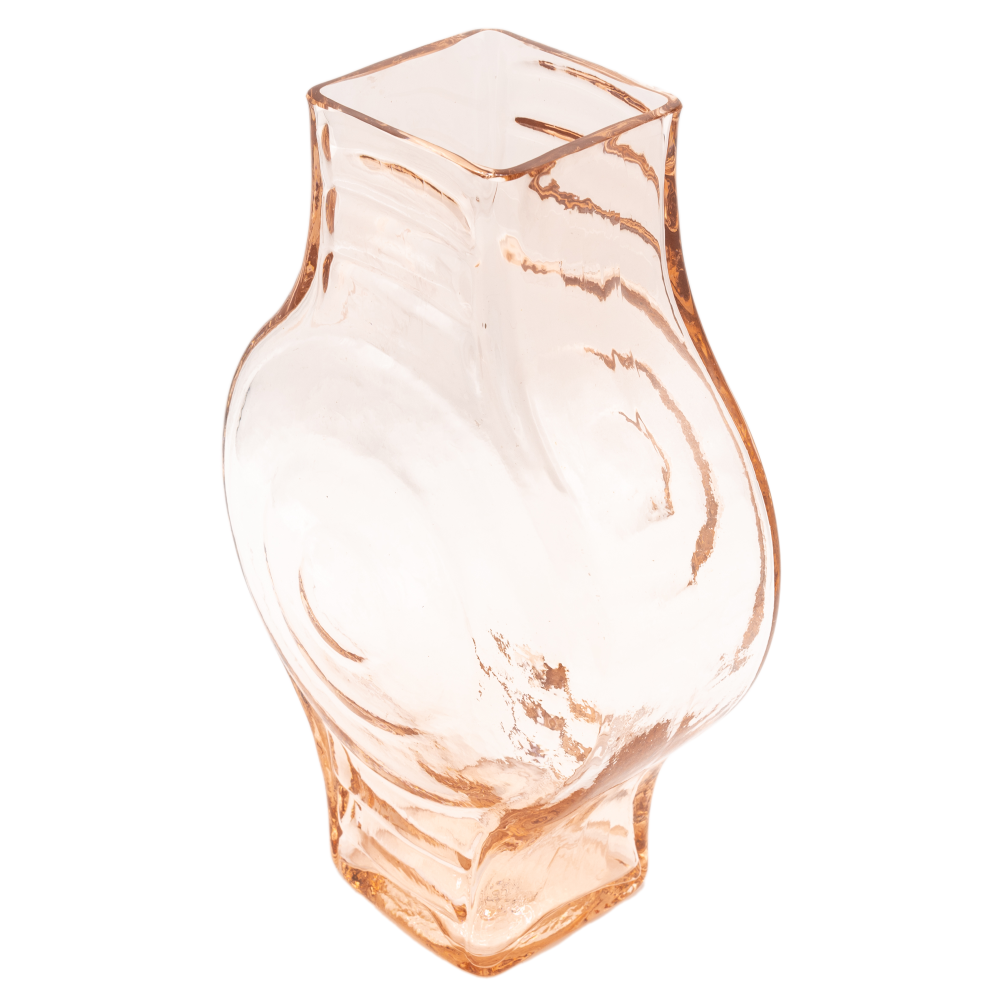 Infinite Round Vase Glas Pink