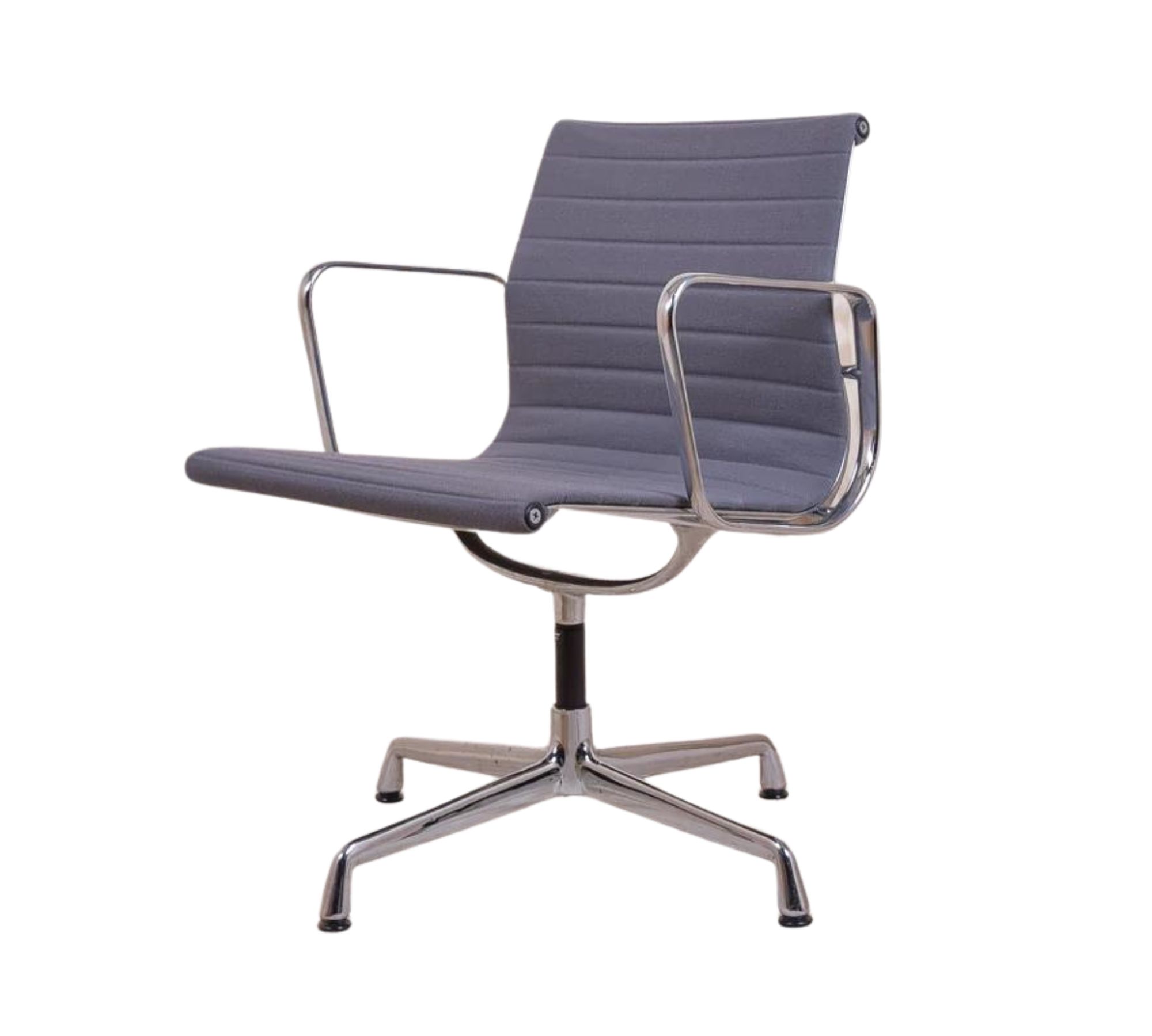 Eames EA 108 Aluminium Chair Grau