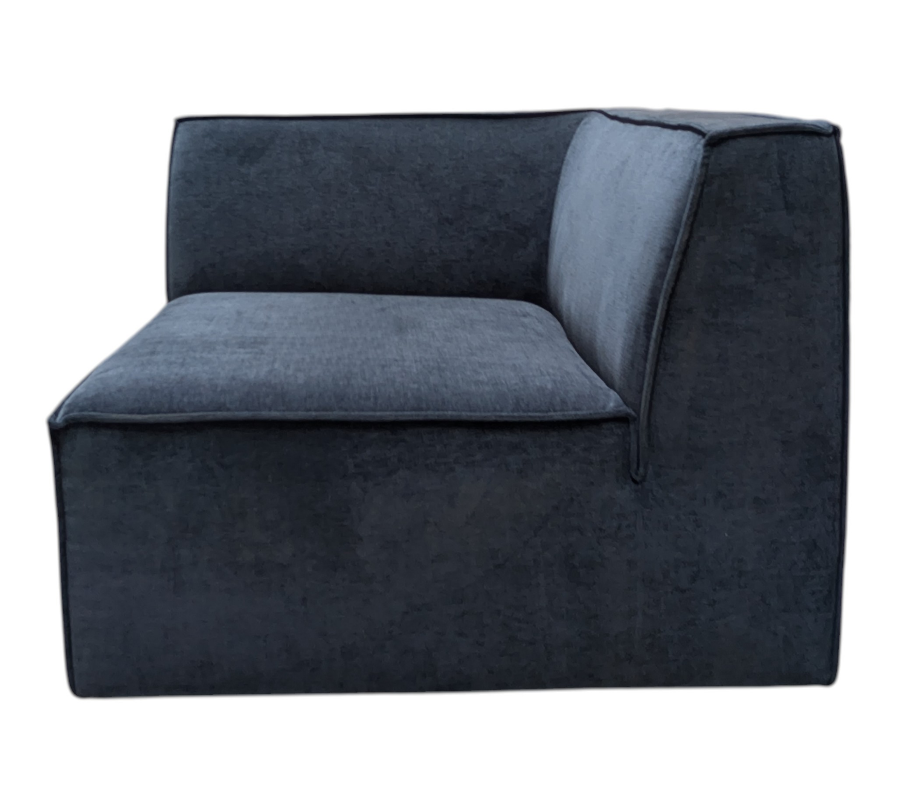 Dane 1-Sitzer Eckmodul Links Danny Dusty Blue