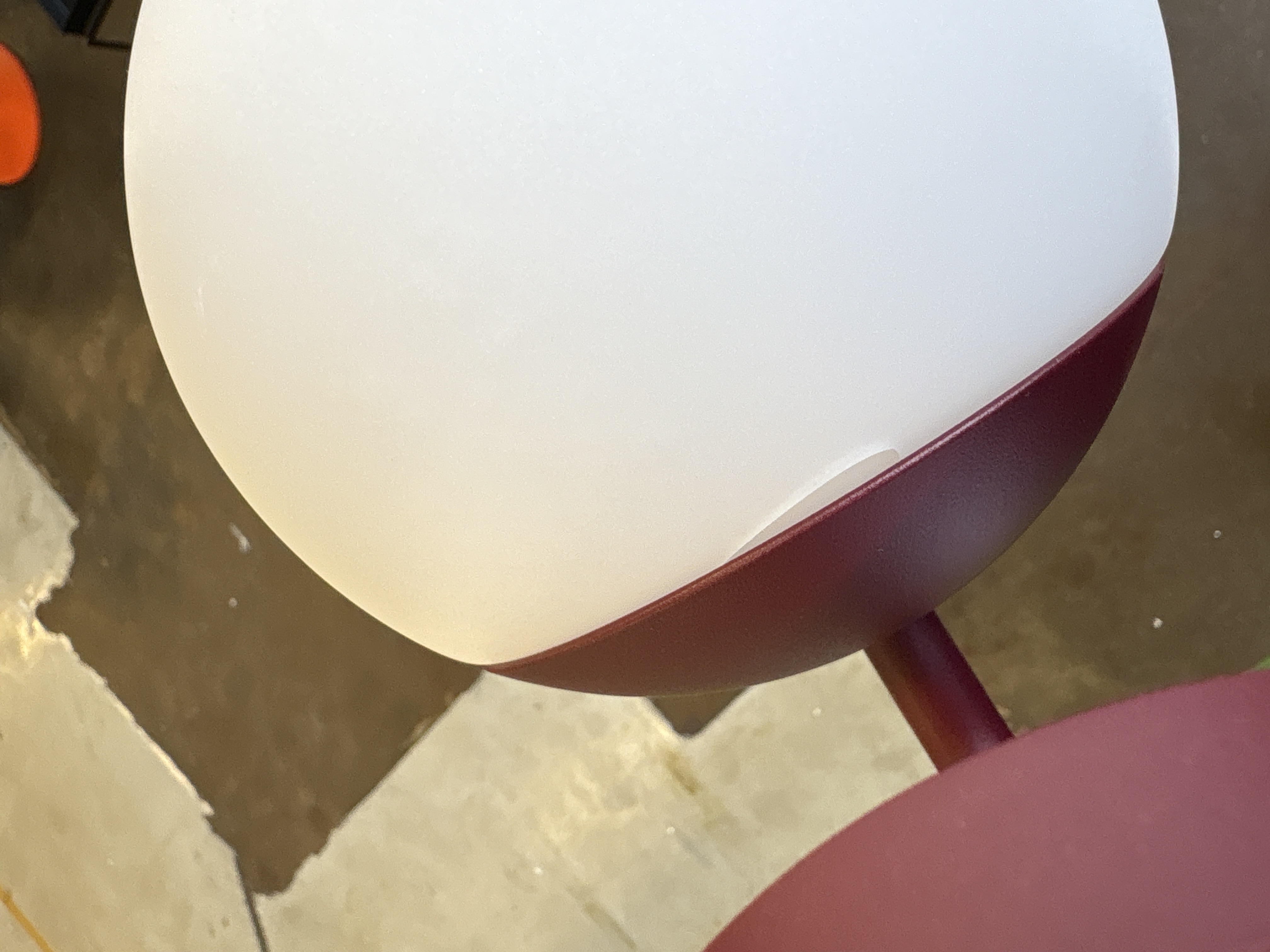 MOOON! Wandlampe Ø15cm Aluminium Glas