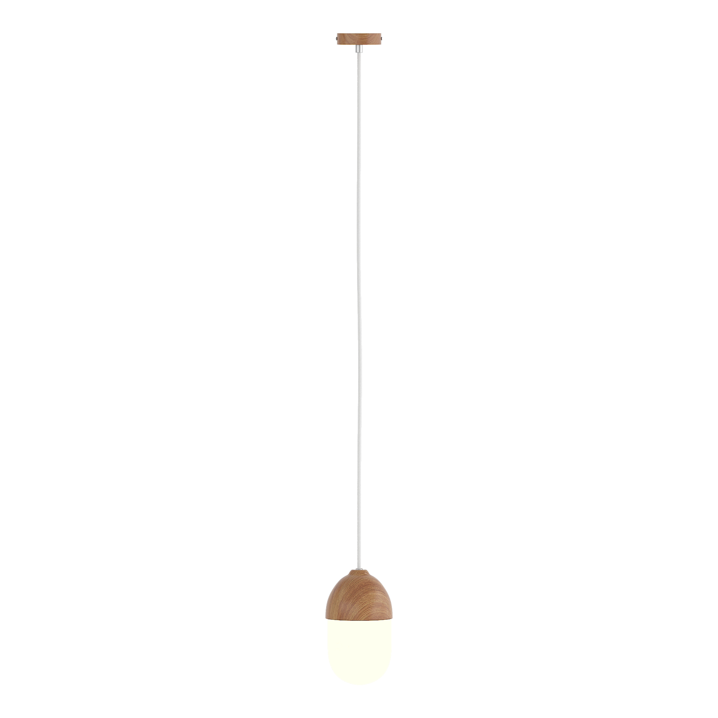 Menty Pendant Light Type A Opal Glass White