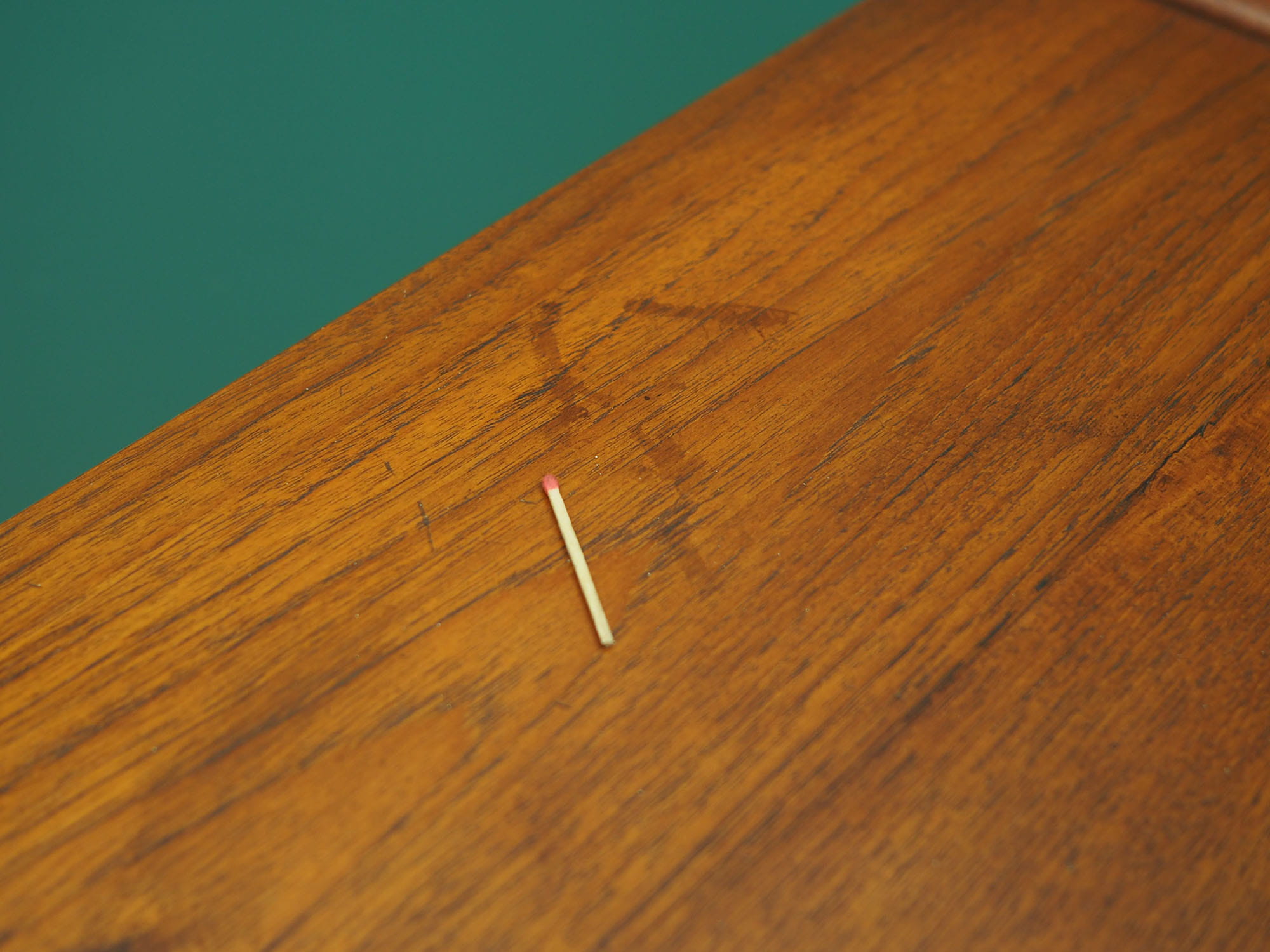 Vintage Kommode Teakholz Braun 1970er Jahre