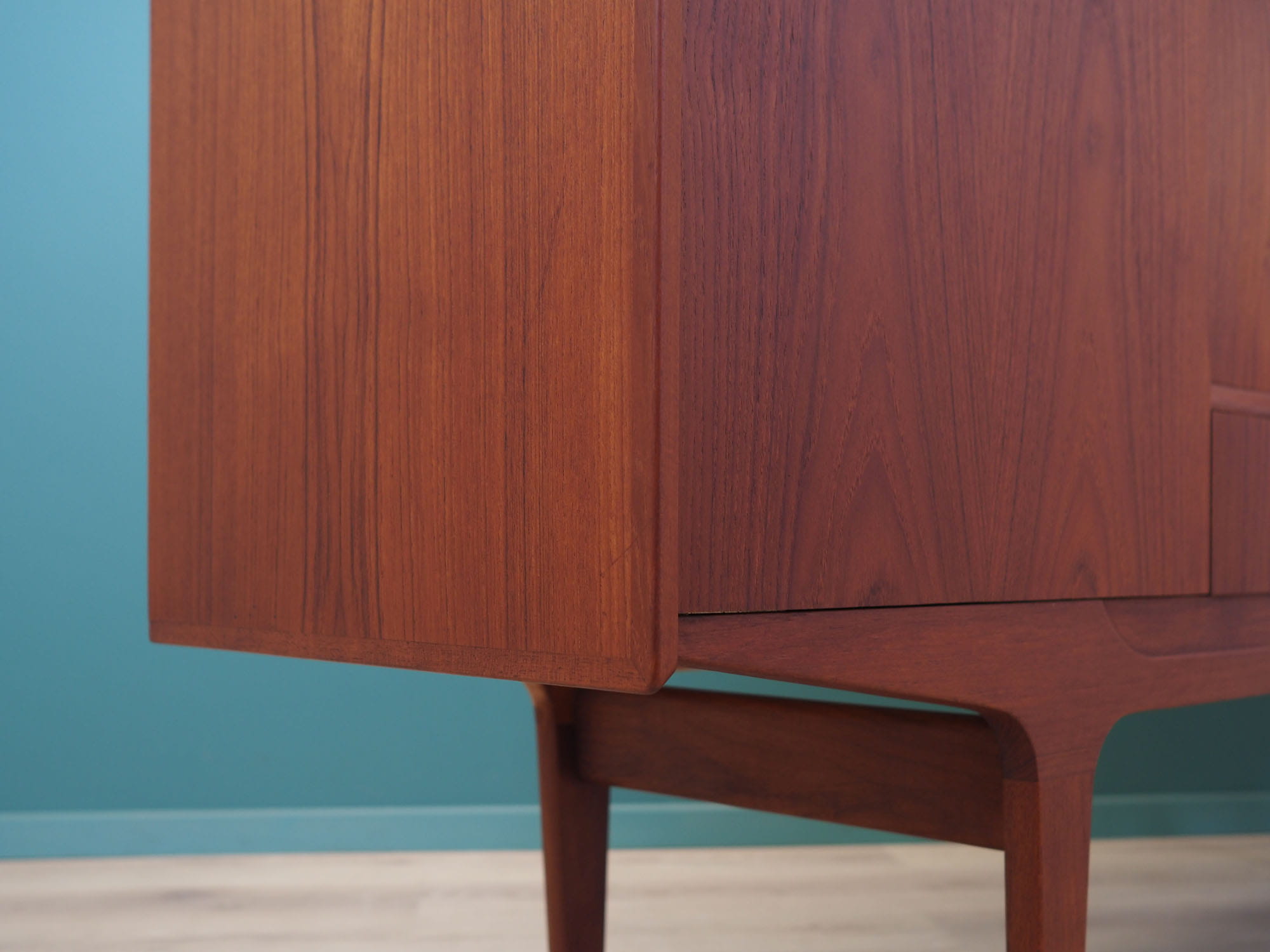 Vintage Sideboard Wood Brown 1960s