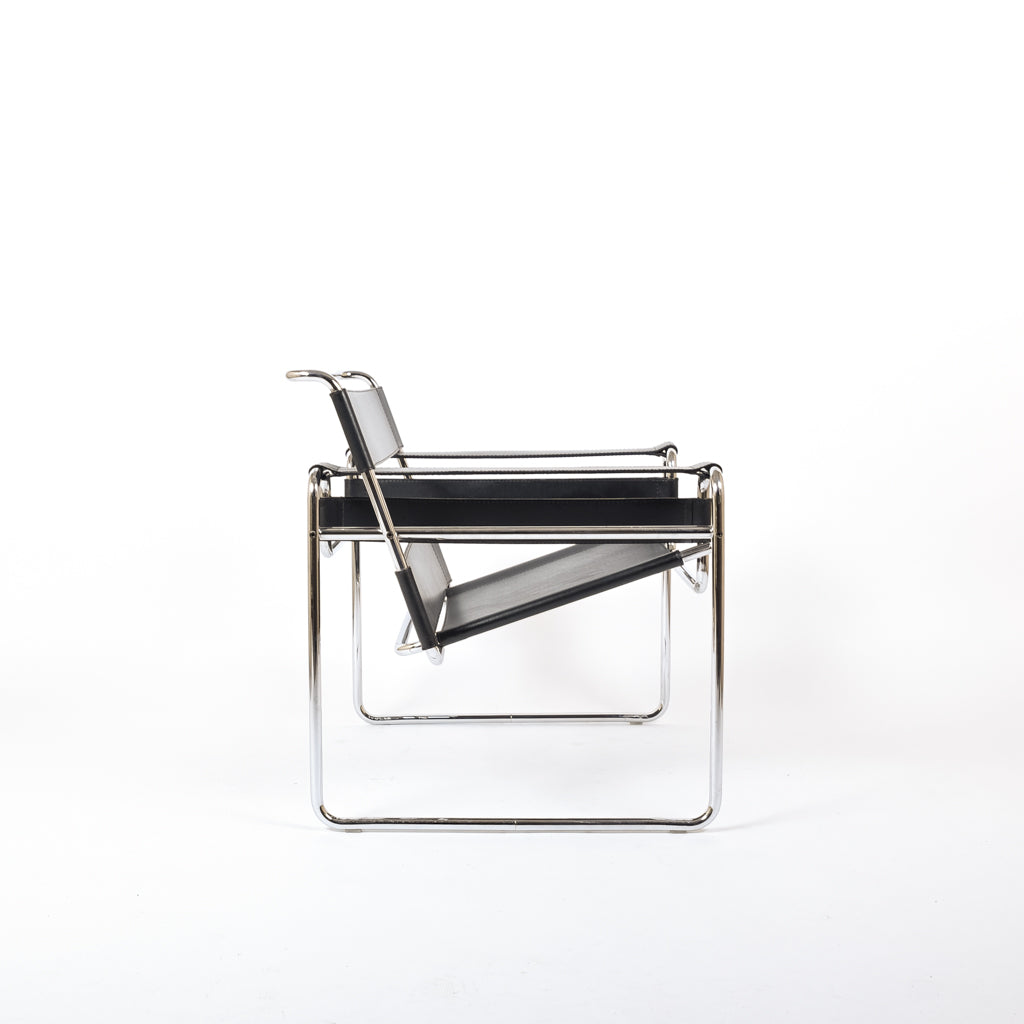 Marcel Breuer Wassily Chair Clubsessel B 3 Schwarz