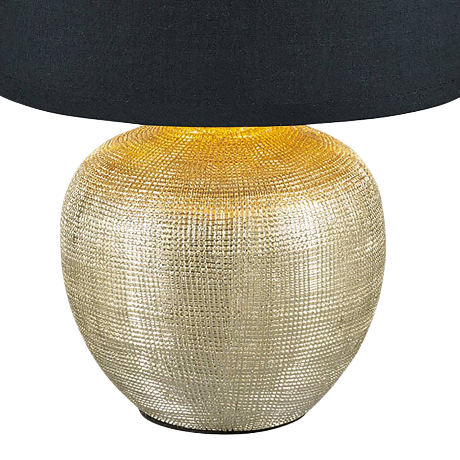 Luxor I Table lamp Cotton fabric Ceramic 1-light
