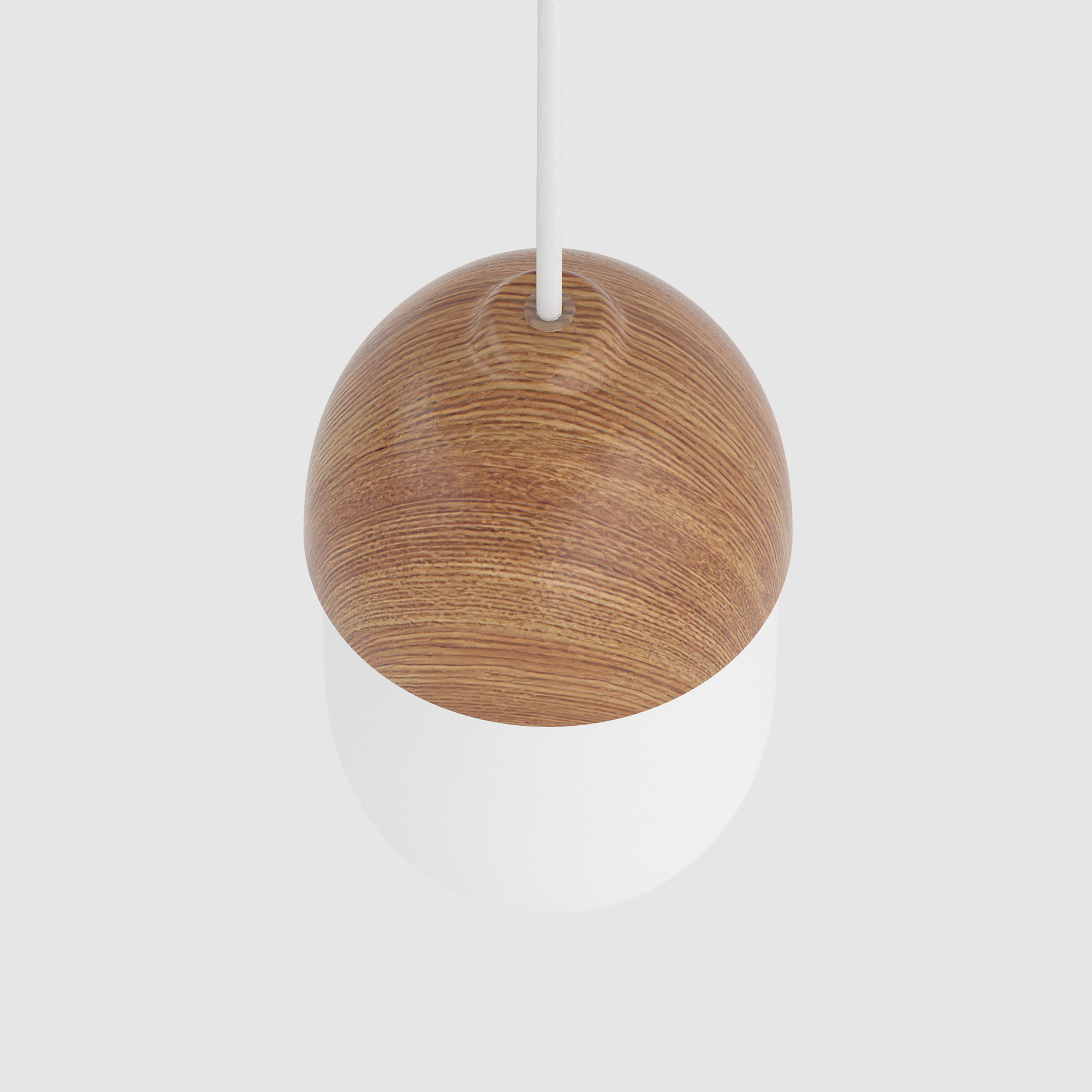 Menty Pendant Light Type A Opal Glass White
