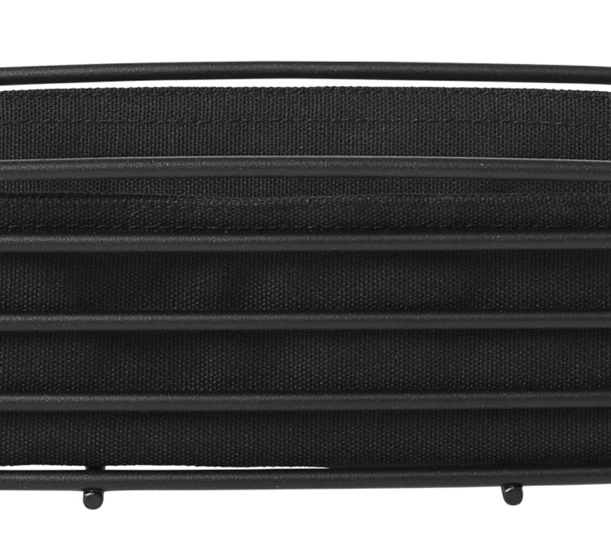 Delara Brotkorb Oval L Schwarz