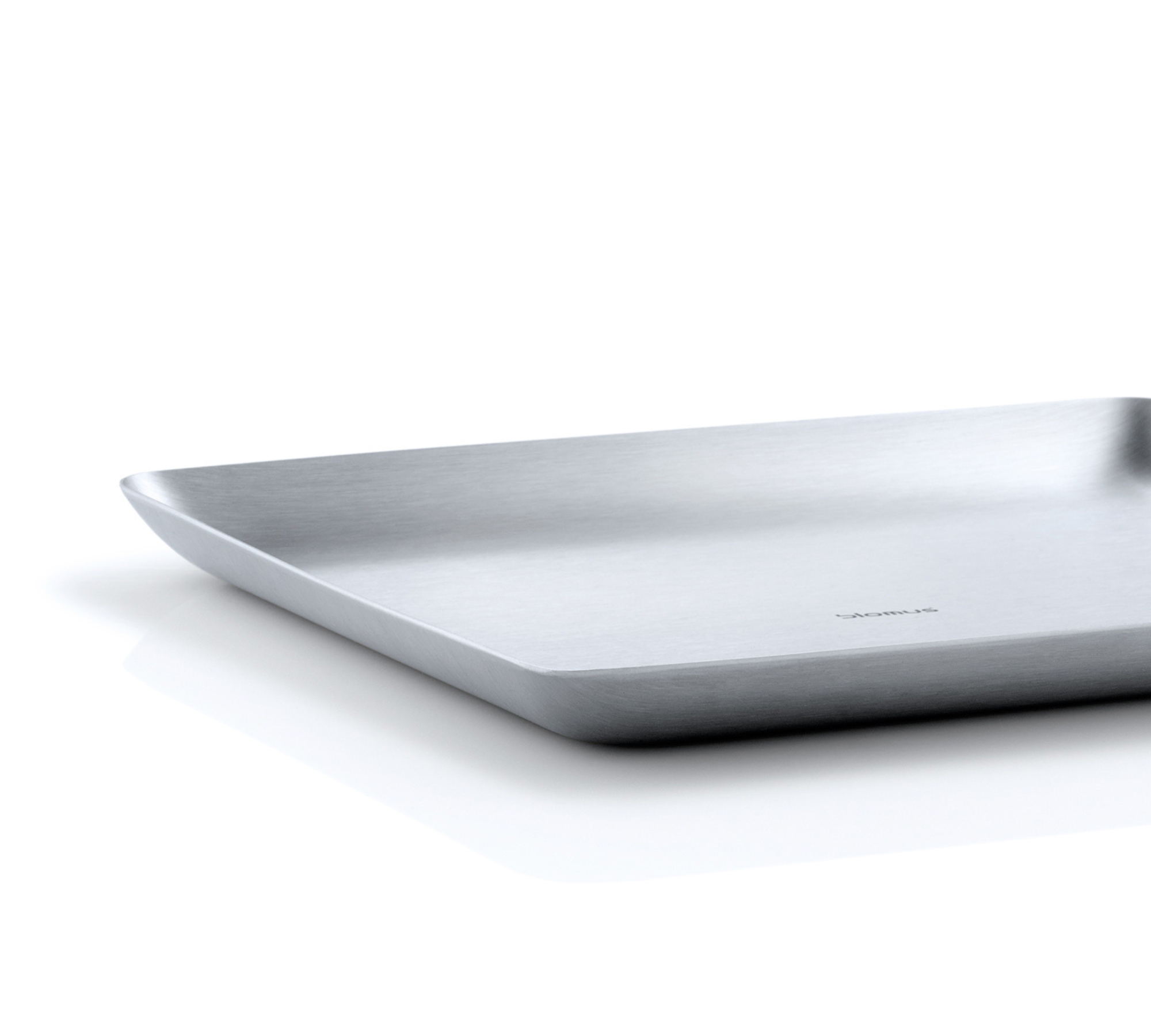 Tablett Basic Edelstahl 17x20cm 63613