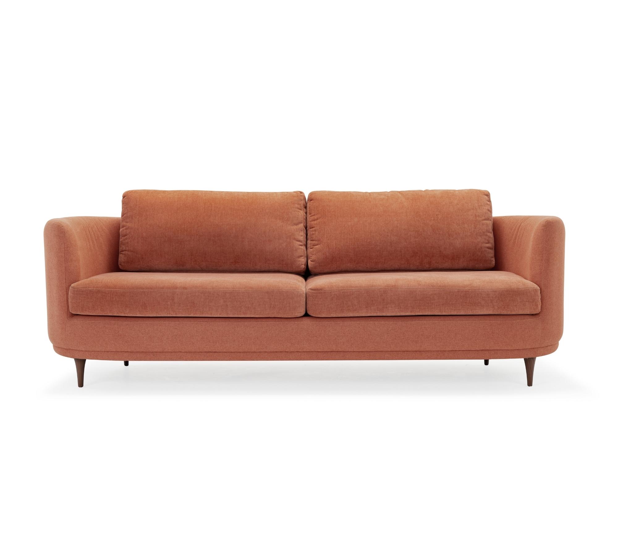 Elinor Sofa 3-Sitzer Danny Dusty Rose