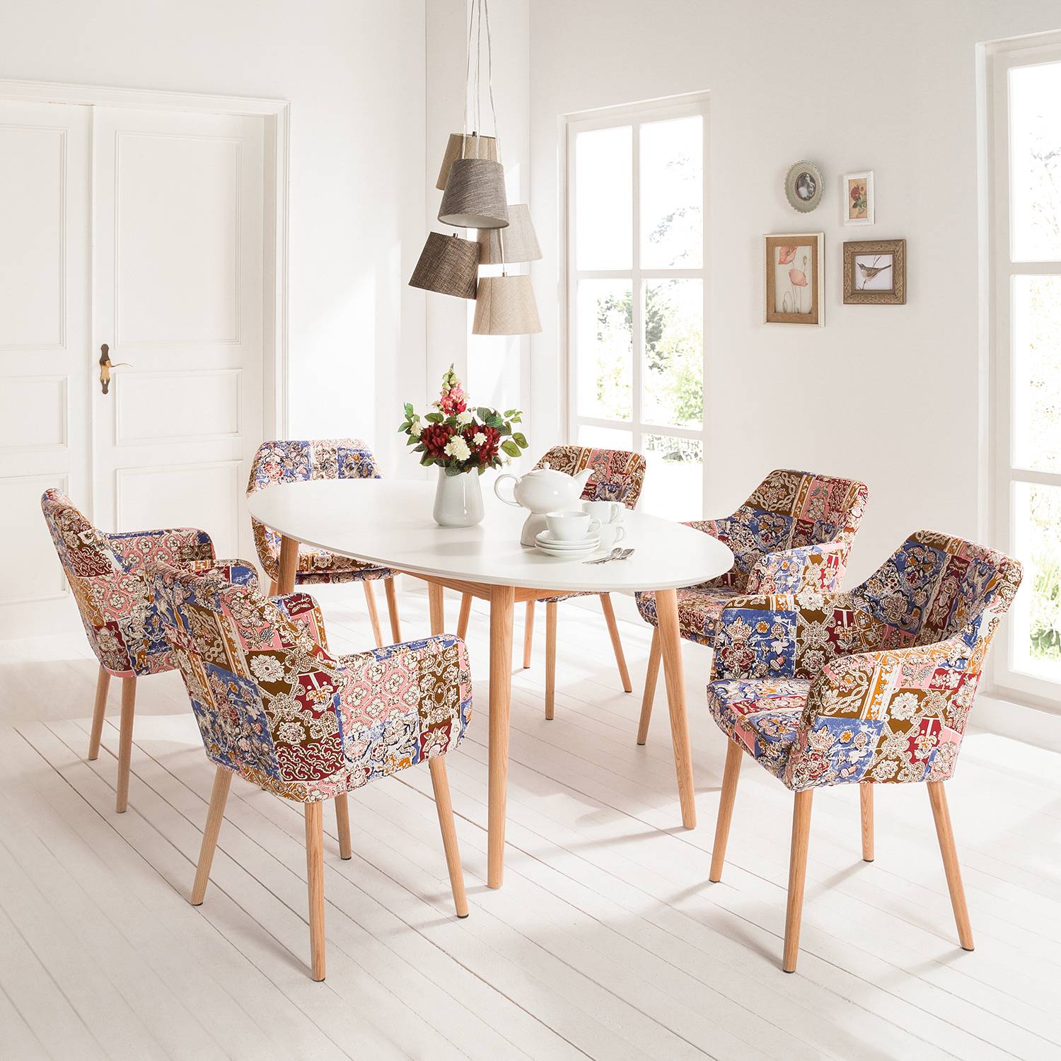 Armchair Leedy Patterned