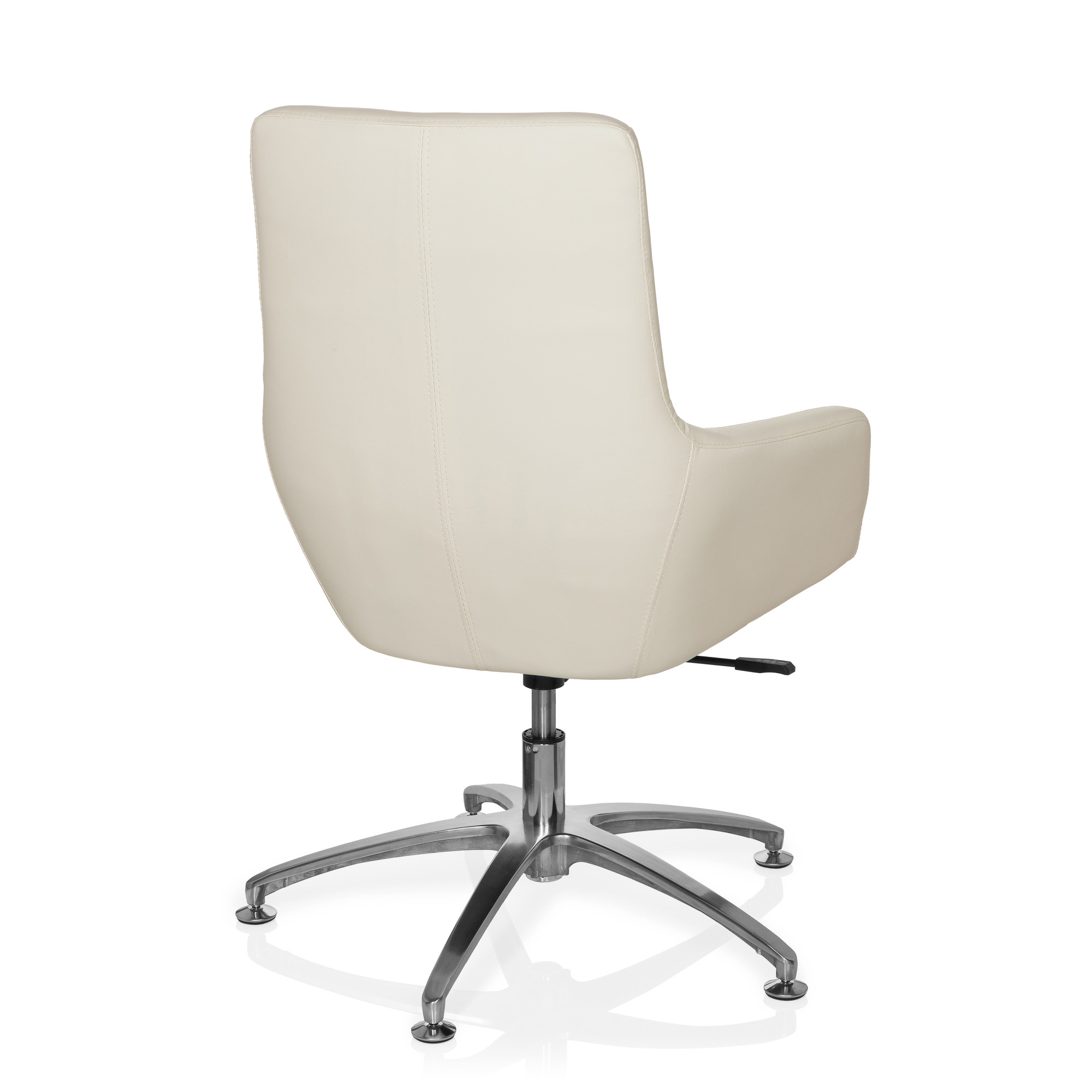 SHAKE 300 Sedia da ufficio Ecopelle Bianco