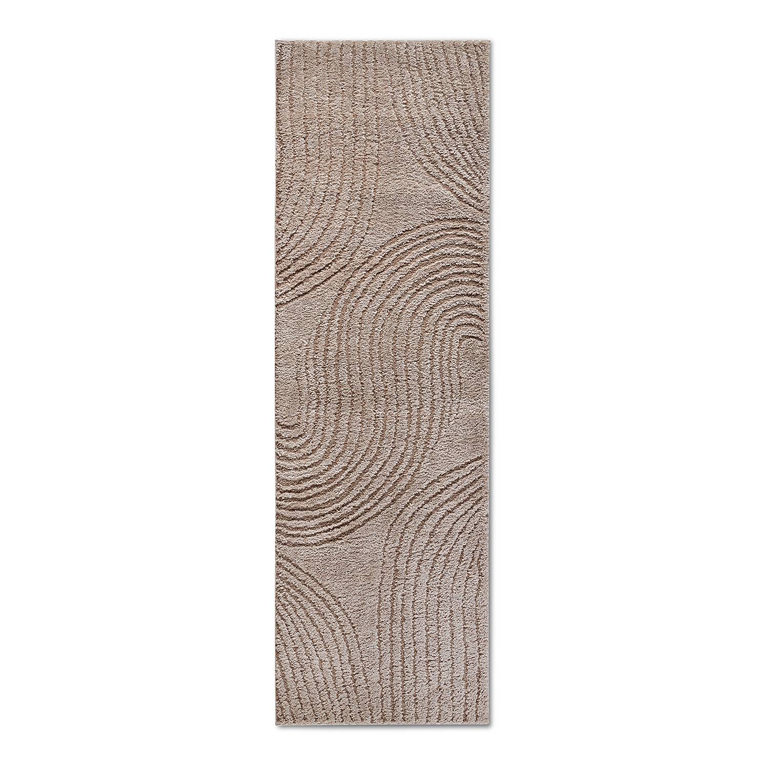 Pigment Läufer Polyester Beige