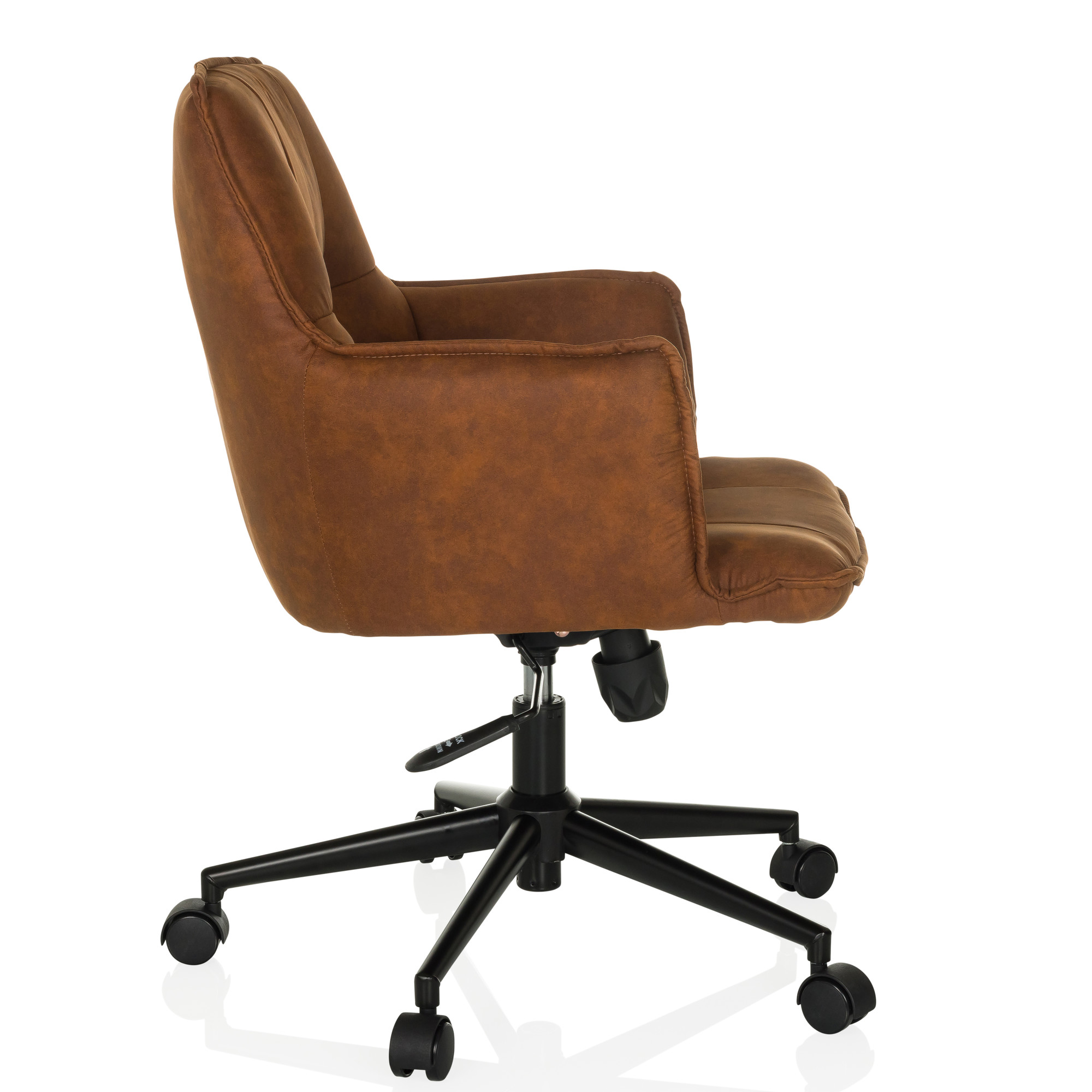 SOLAO LIFE  Office Chair Swivel Fabric Brown