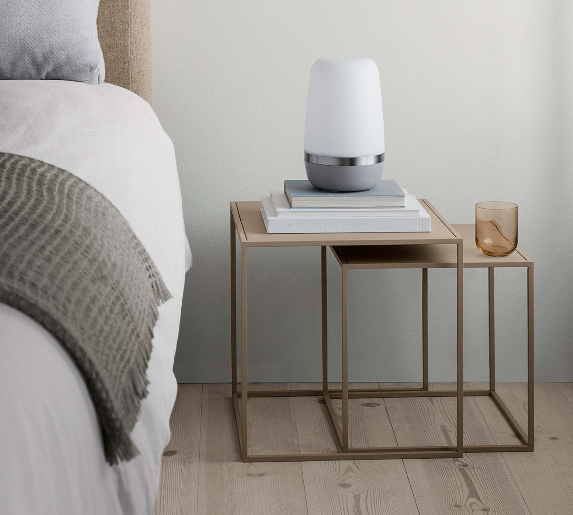 2x Beistelltisch Fera Stahl Pulverbeschichtet Nomad 65987