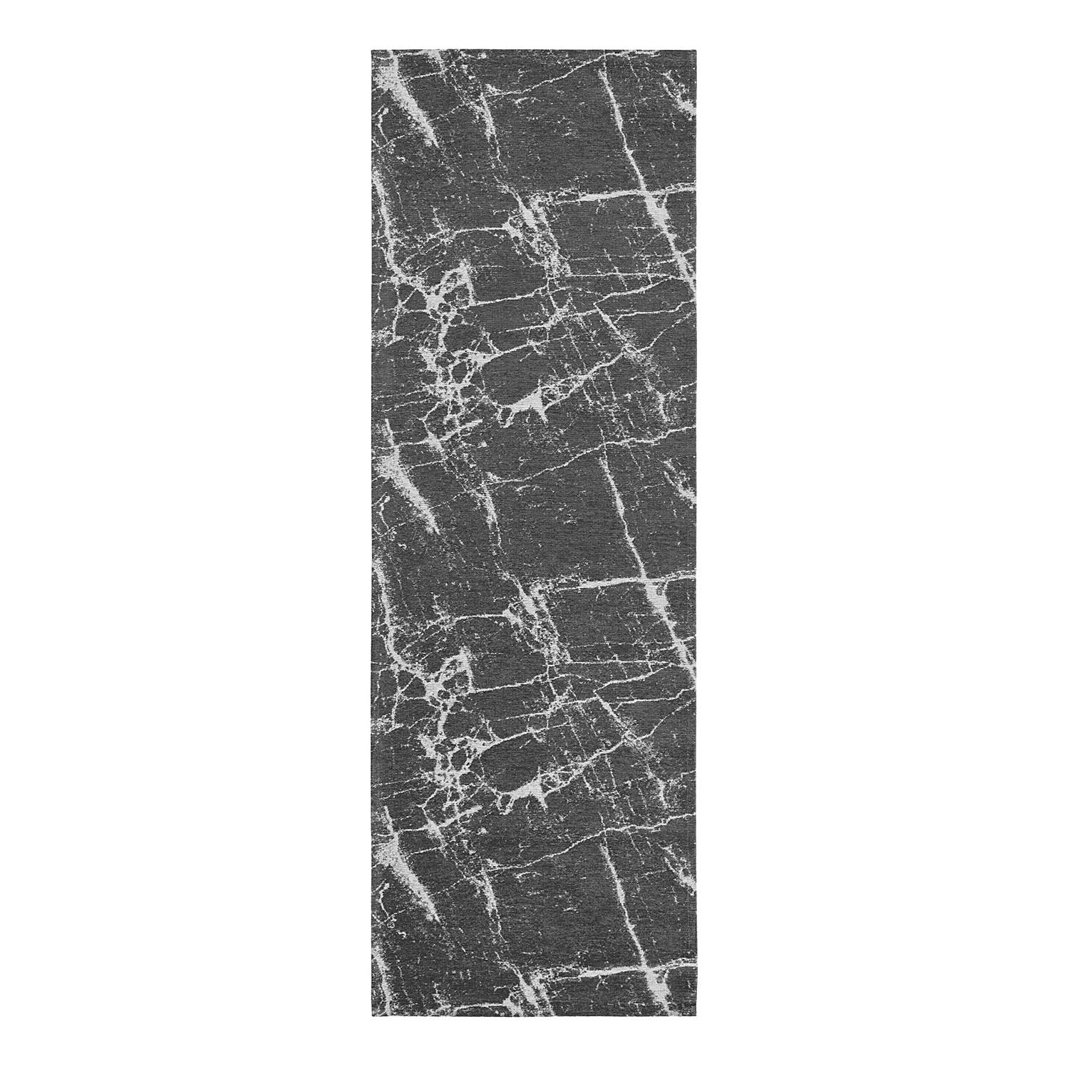 Läufer Carina 6952 Baumwolle Grau 80 x 300 cm