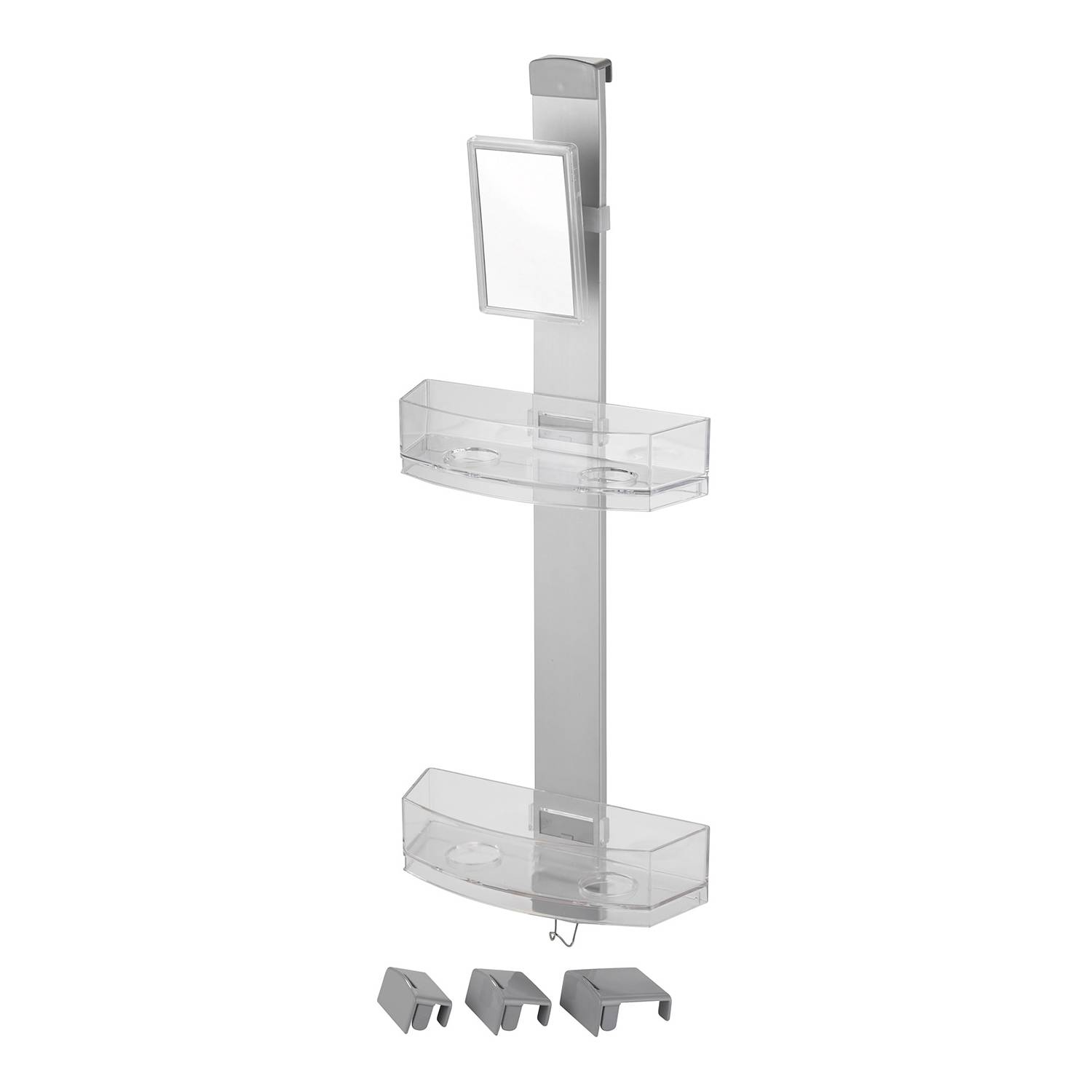 Duschcaddy Premium Edelstahl Silber