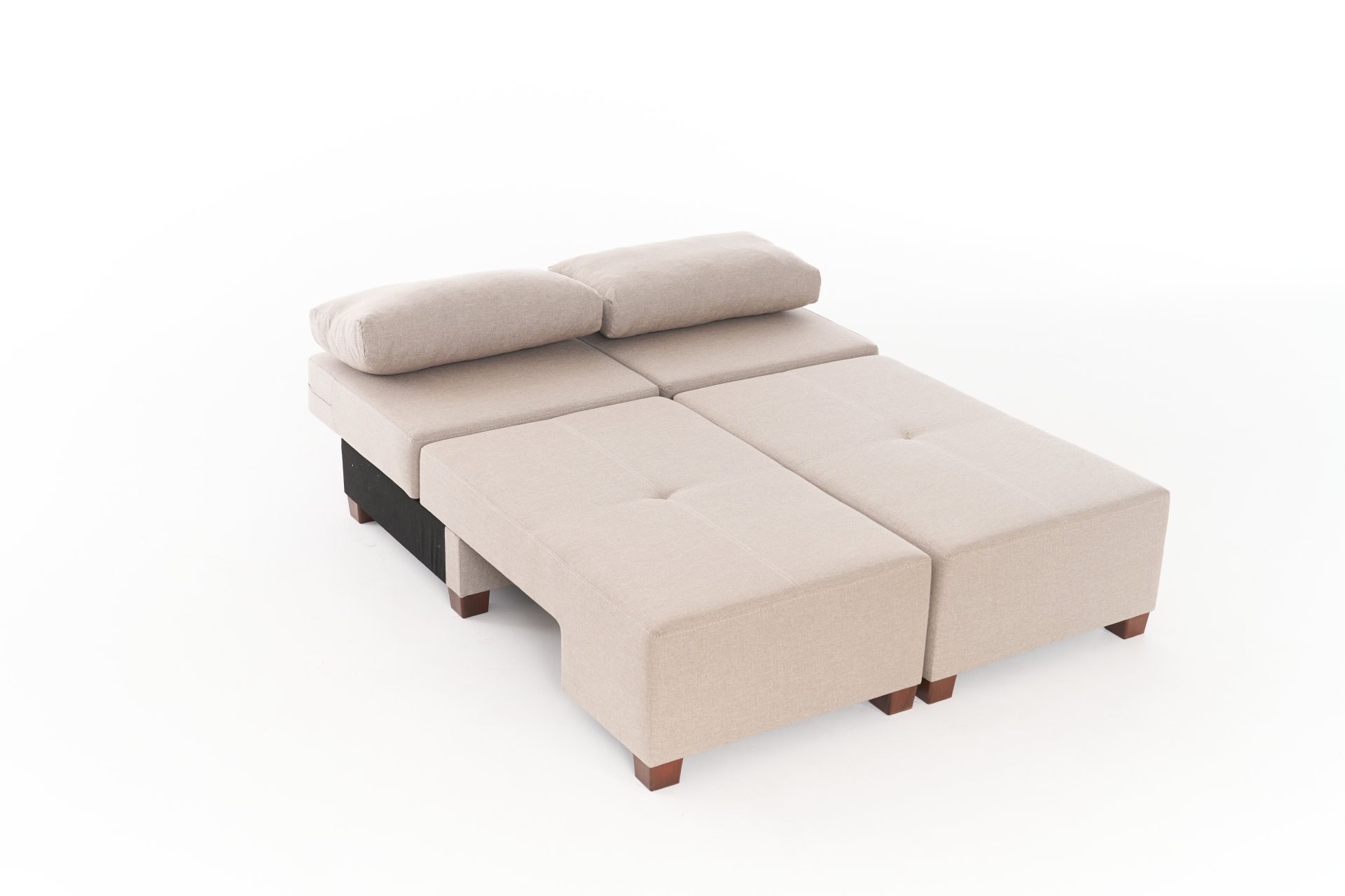 Perenna Sofa 3-Sitzer Leinen Creme