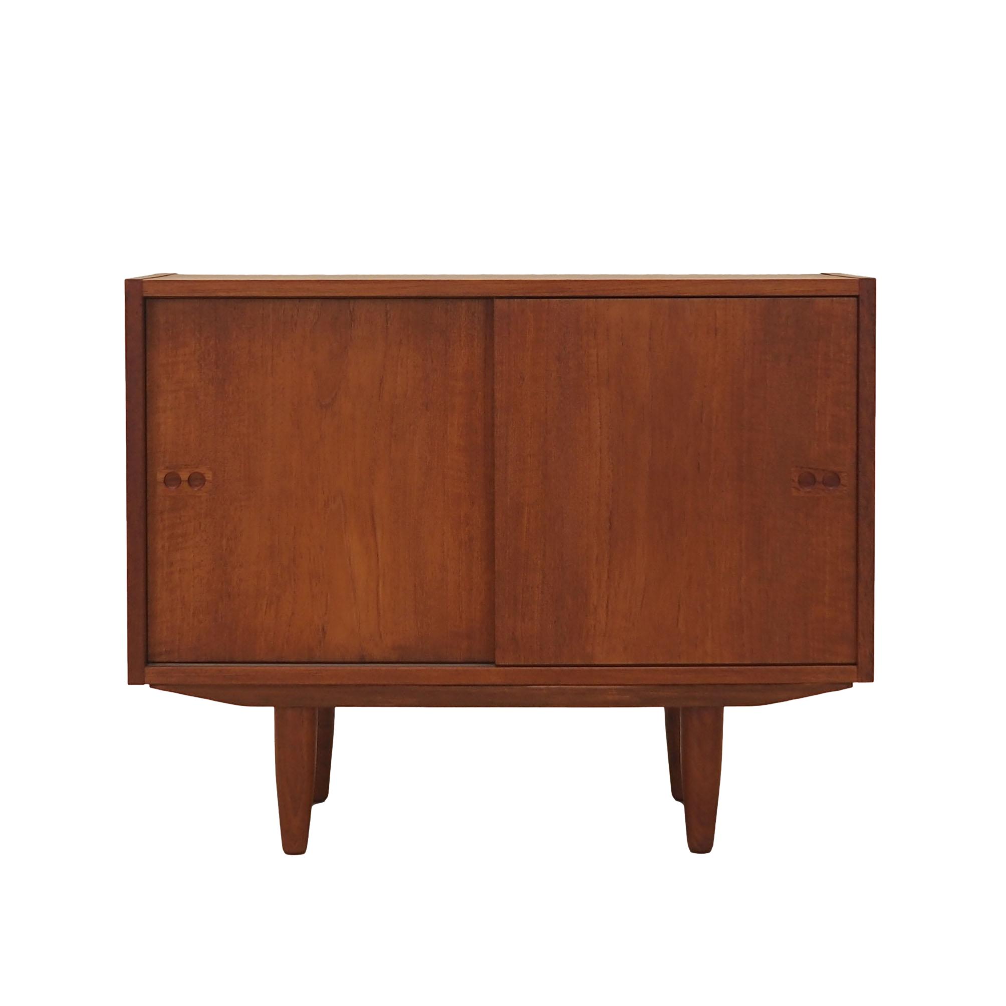 Armadio vintage in teak marrone anni '60