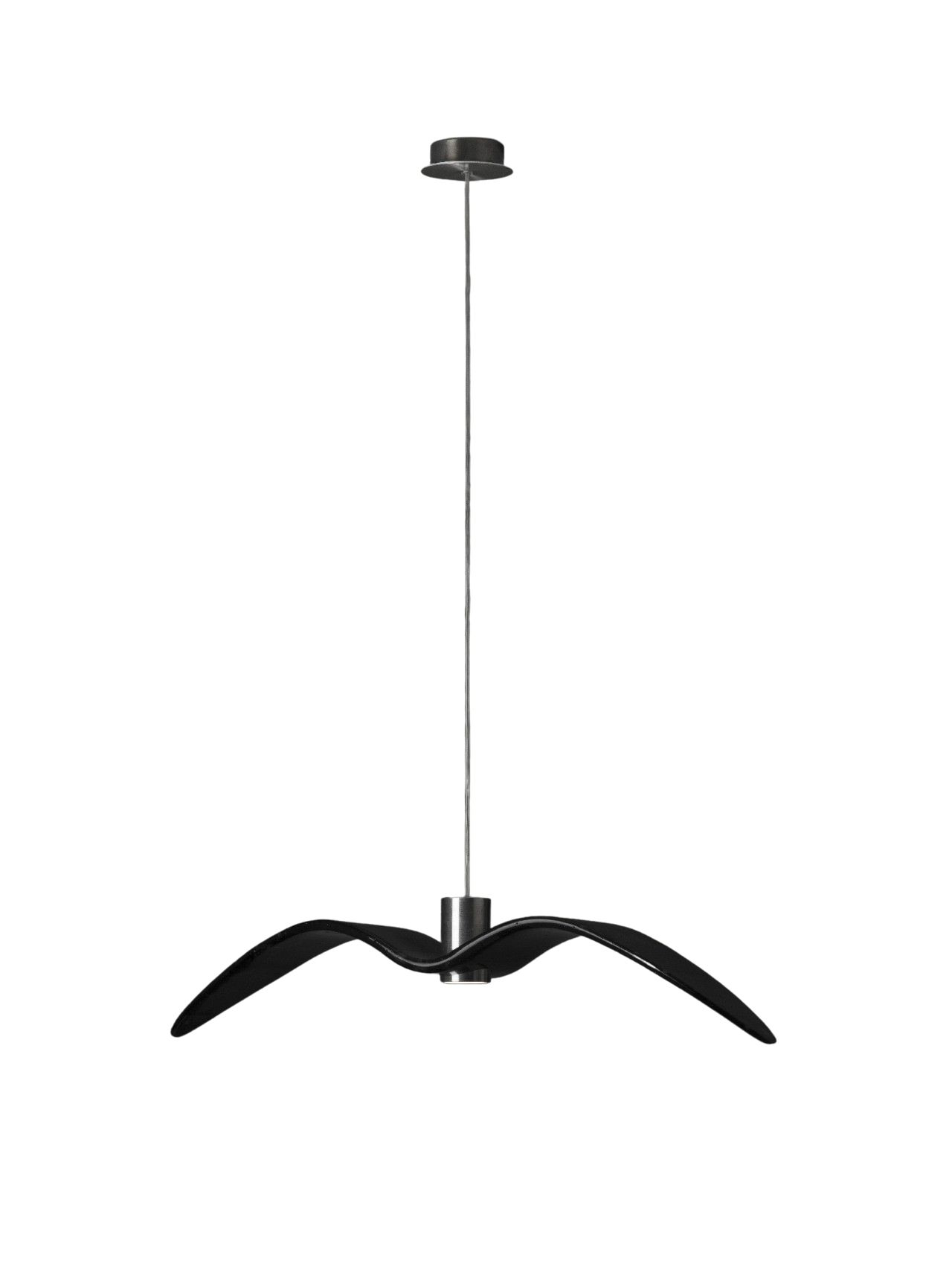 Night Birds Pendelleuchte Grau