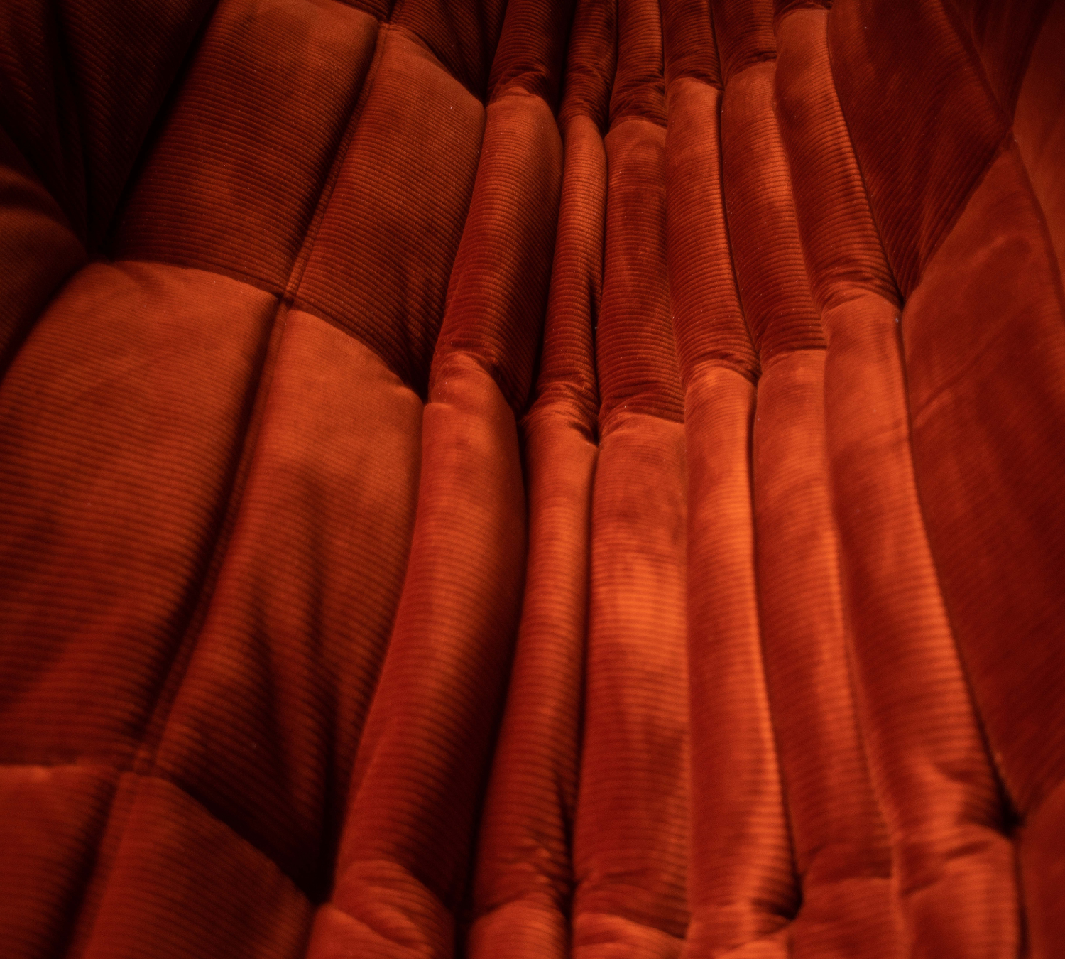 Togo Lounge Set 3-pc. Cord Orange