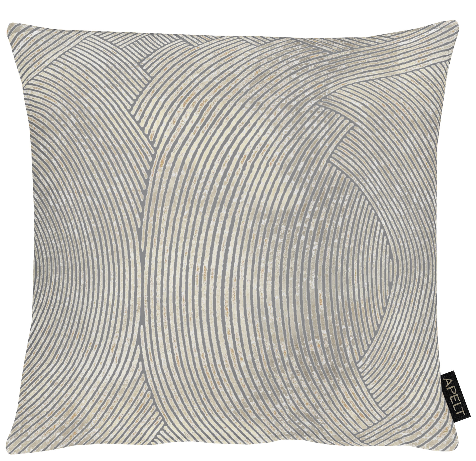Cushion cover Loft Style Polyester Cotton Grey 40 x 40 cm