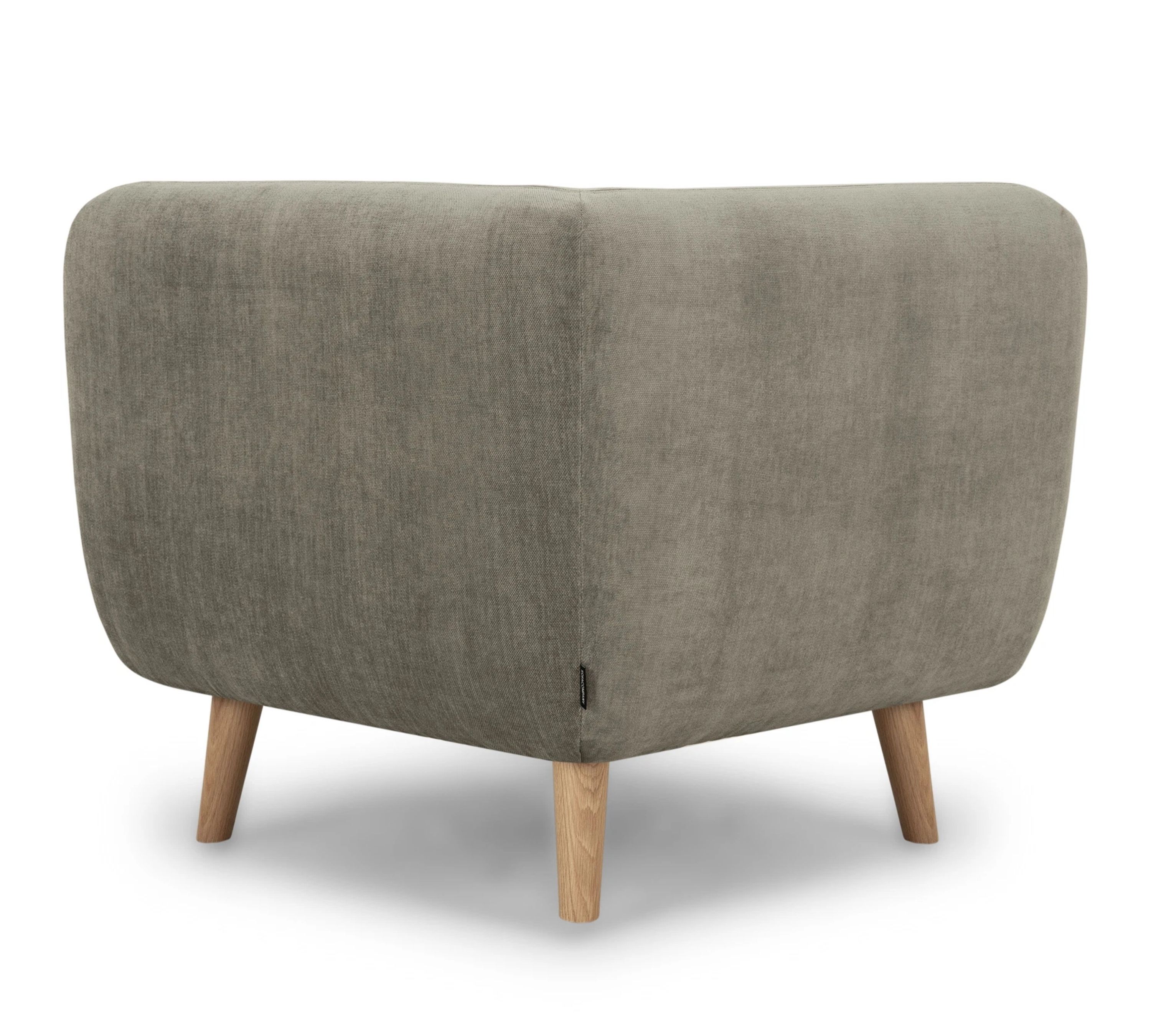 Alfred 1-Sitzer Eckmodul Rechts Planet Grey Green