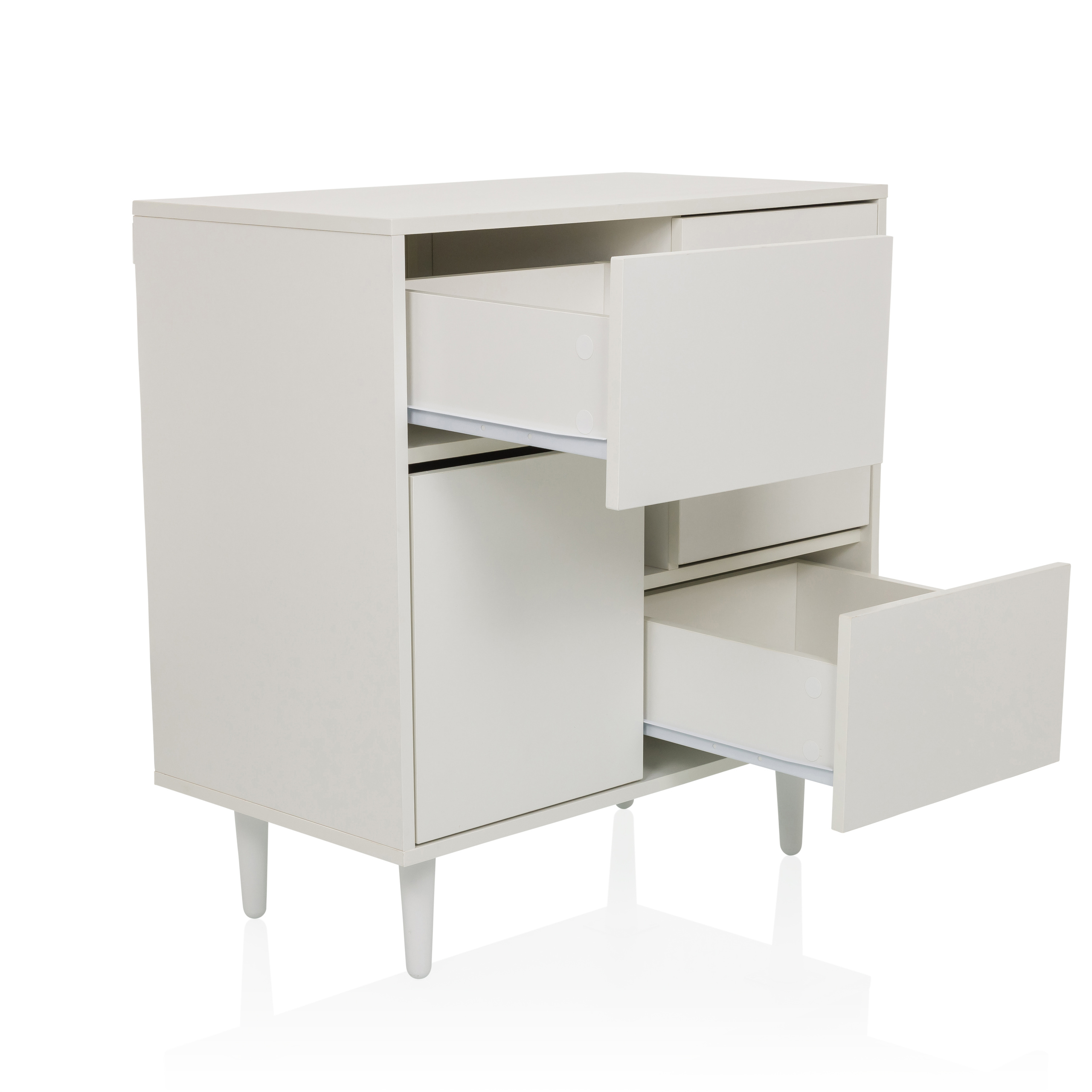 LYKKJA Chest of Drawers White