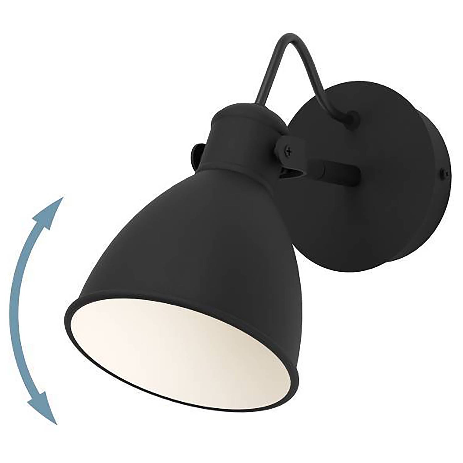 San Peri Type A Wall Lamp Steel 1-light