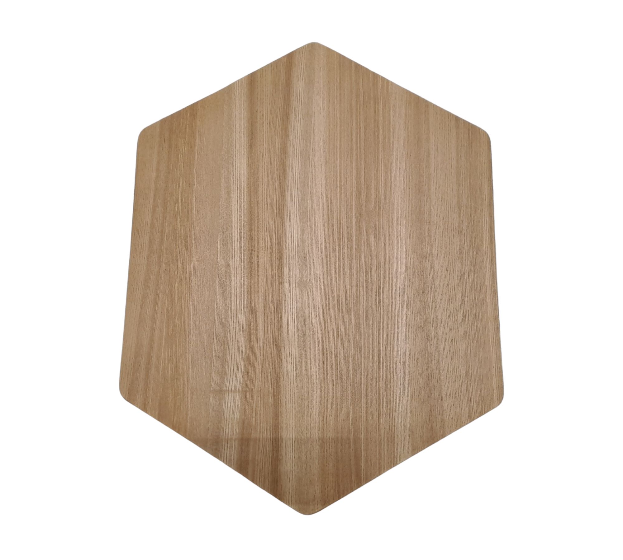 Hexagonaler Couchtisch hochwertiges Holz 75cmx75cm
