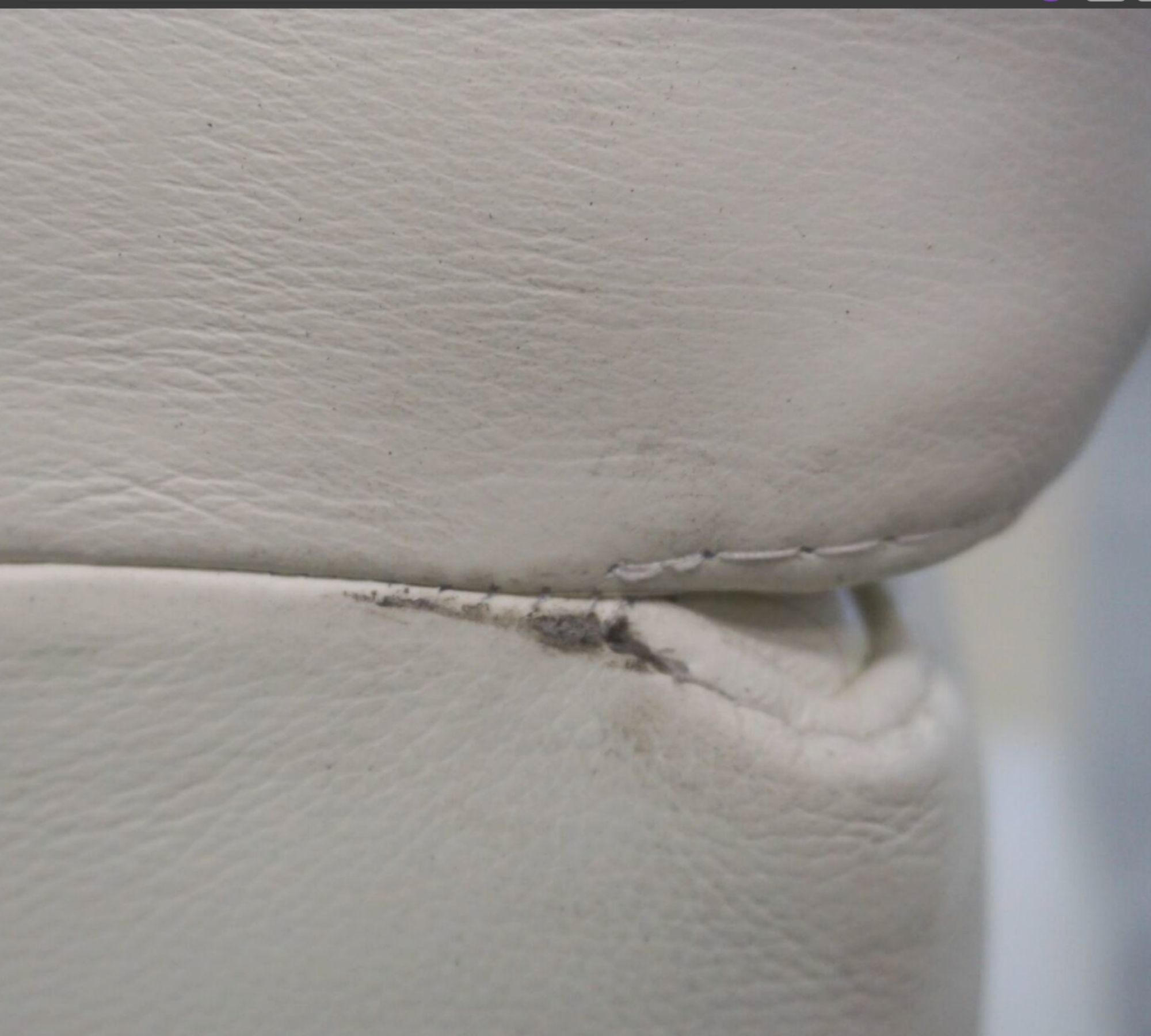 Bergamo Corner Sofa Salto-Leather 096 Snow White