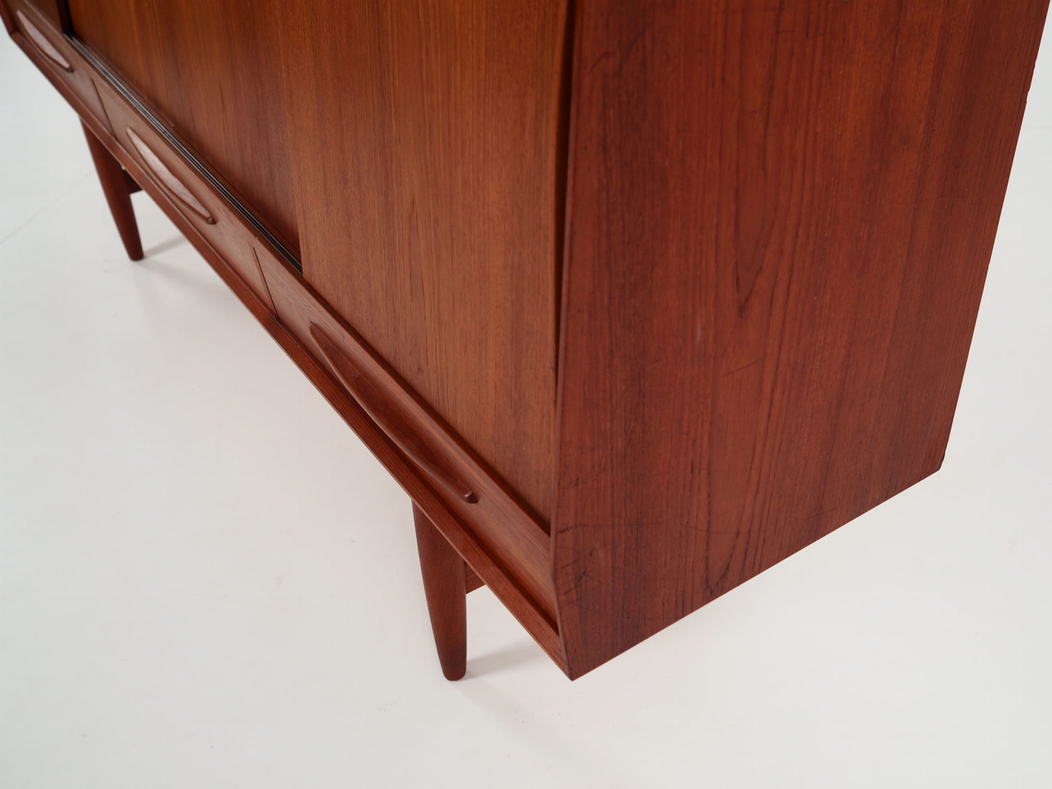 Highboard Teak Brown 1970s