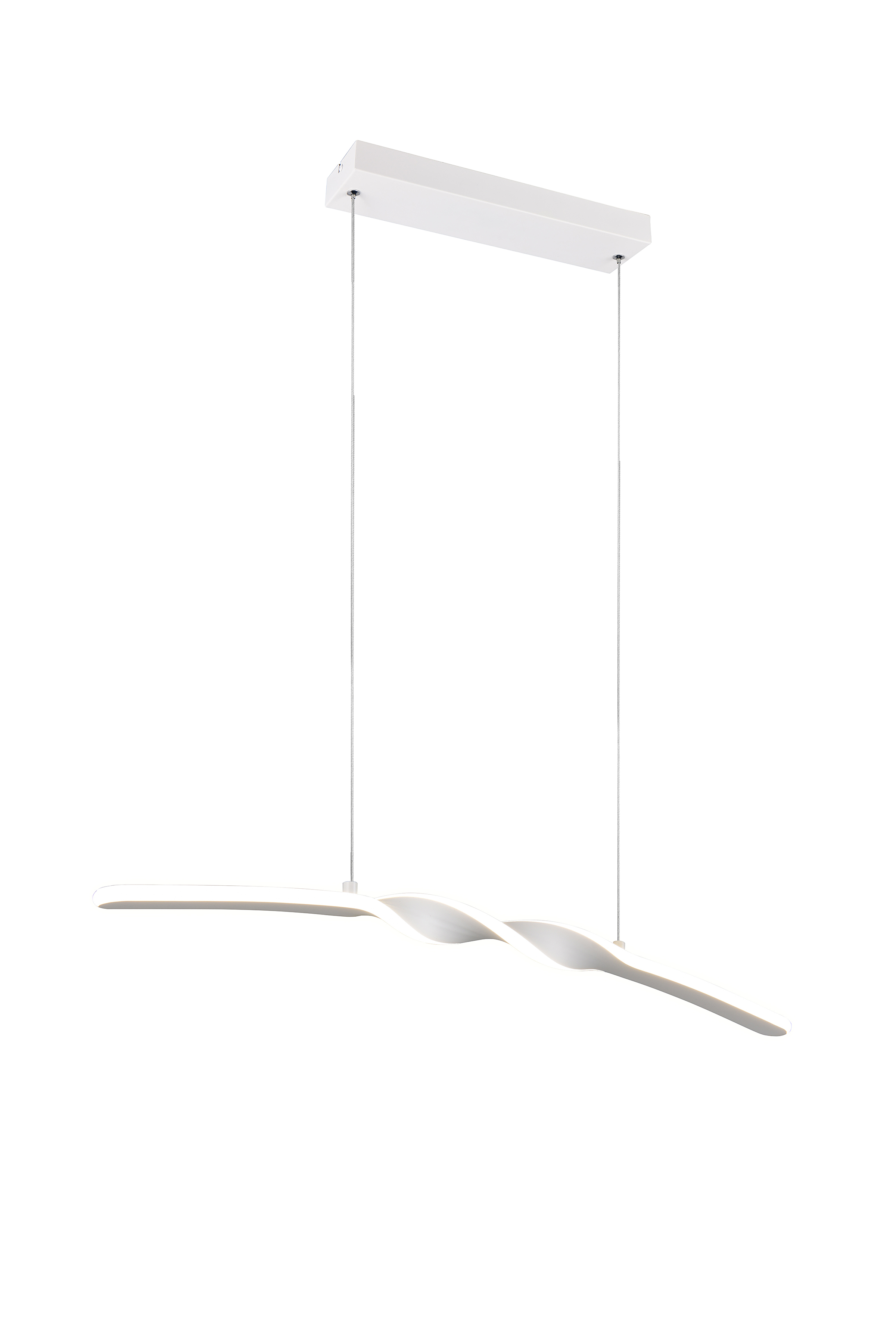 Ginko LED Pendant Lamp 1-Light Iron Silicone White