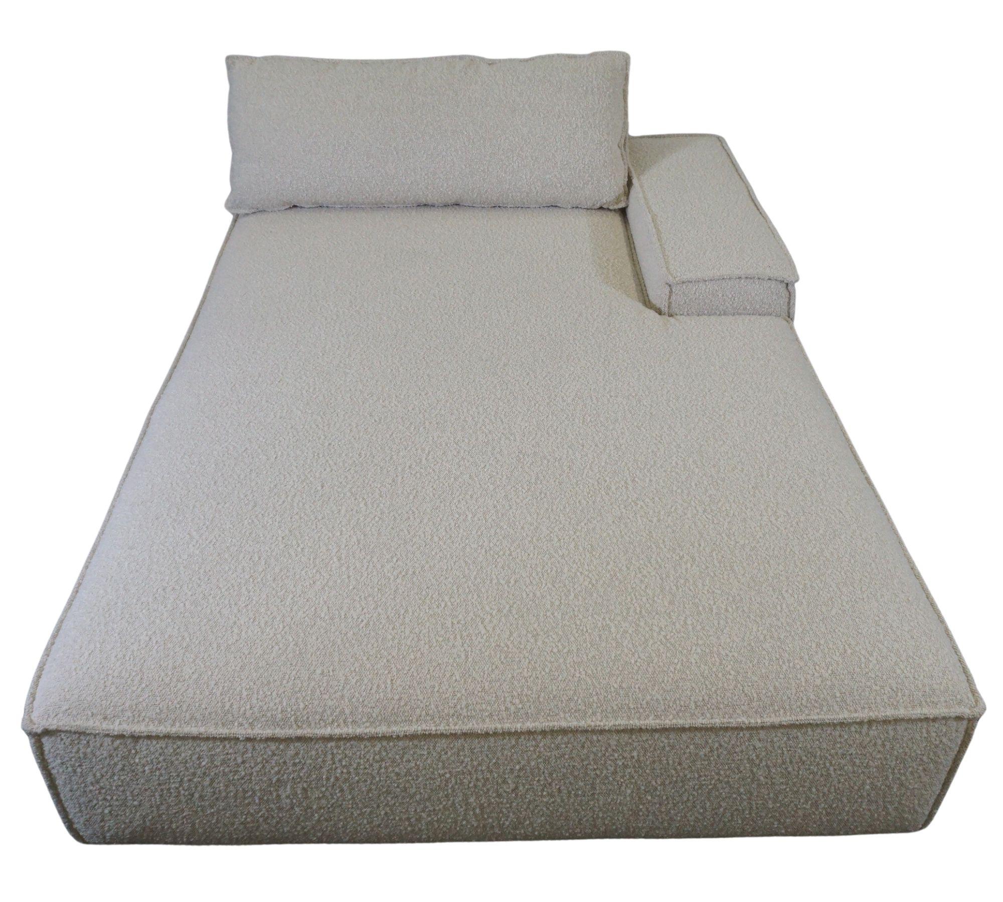 Daphne 1-Sitzer Récamiere Rechts Maya Cream