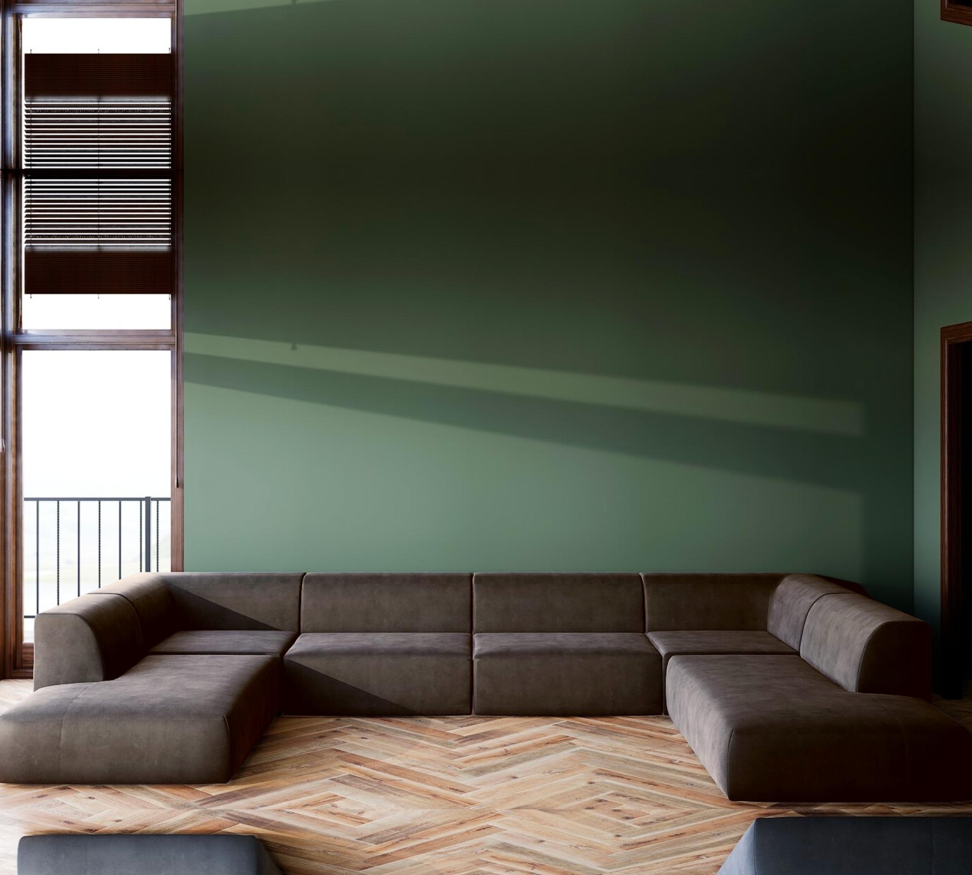 Pyllow Sofalandschaft Samt Taupe Grau