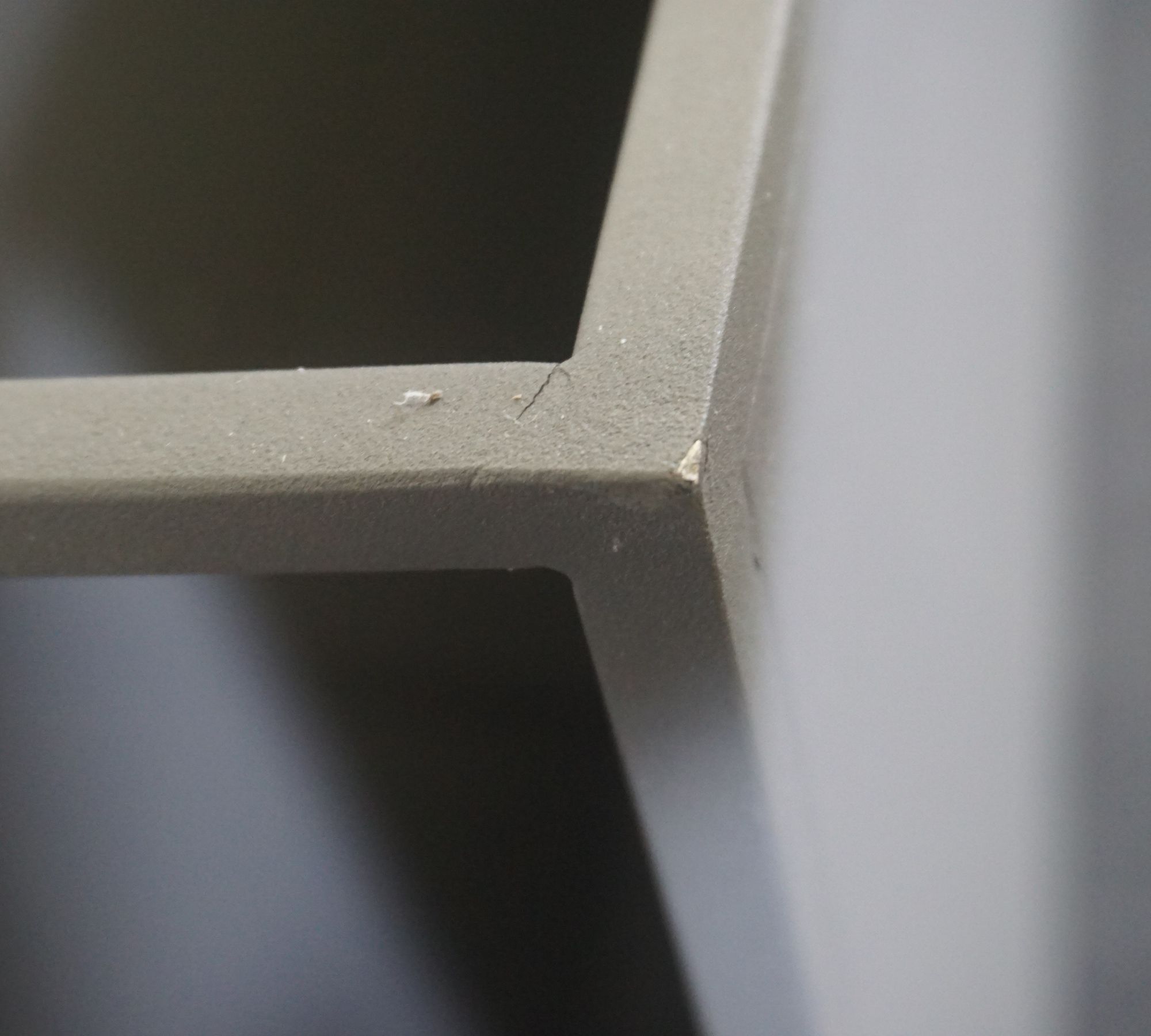 Fera Living Room Table Steel Steel Grey 66010