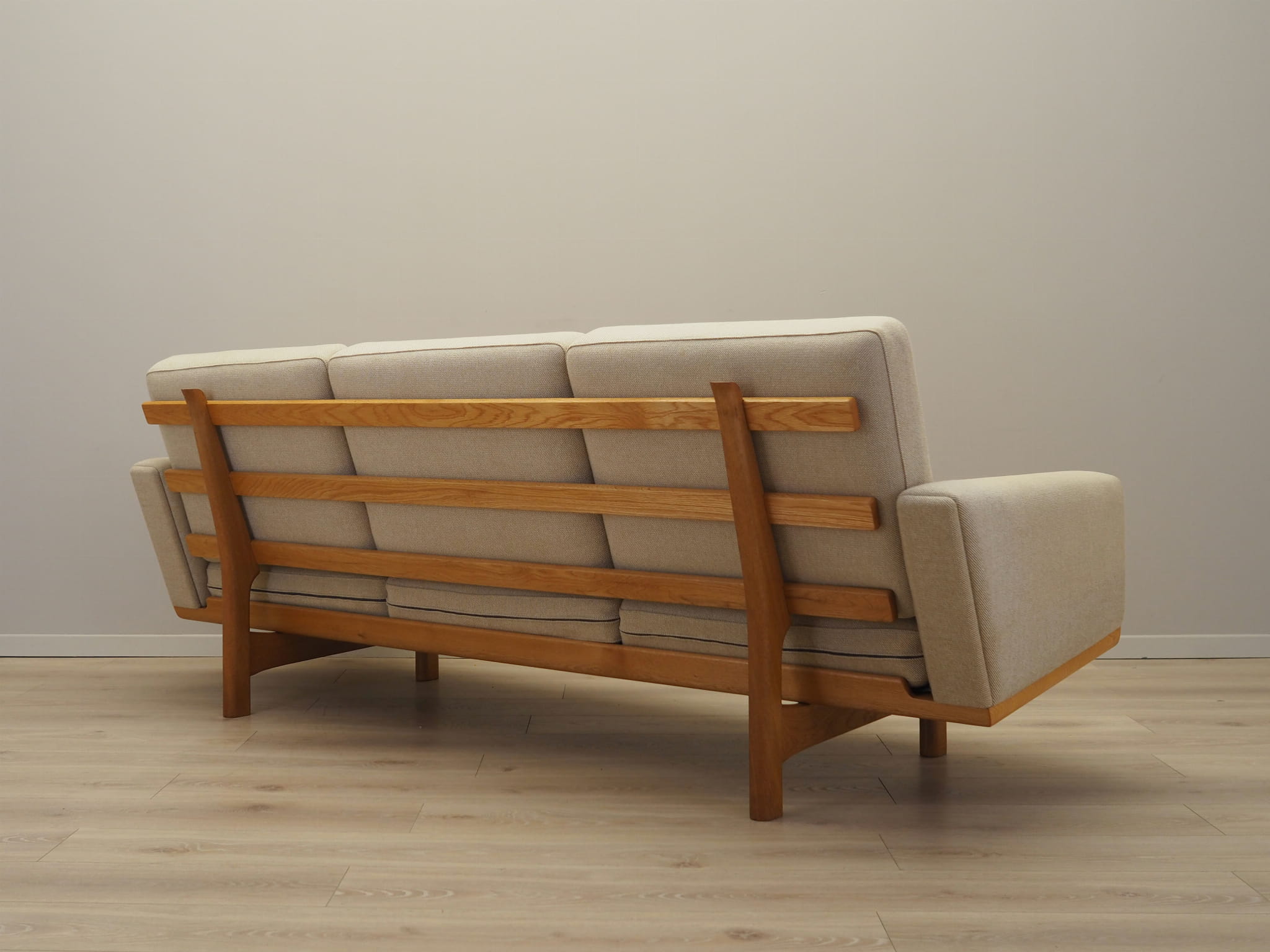 Sofa Textil Beige 1960er Jahre