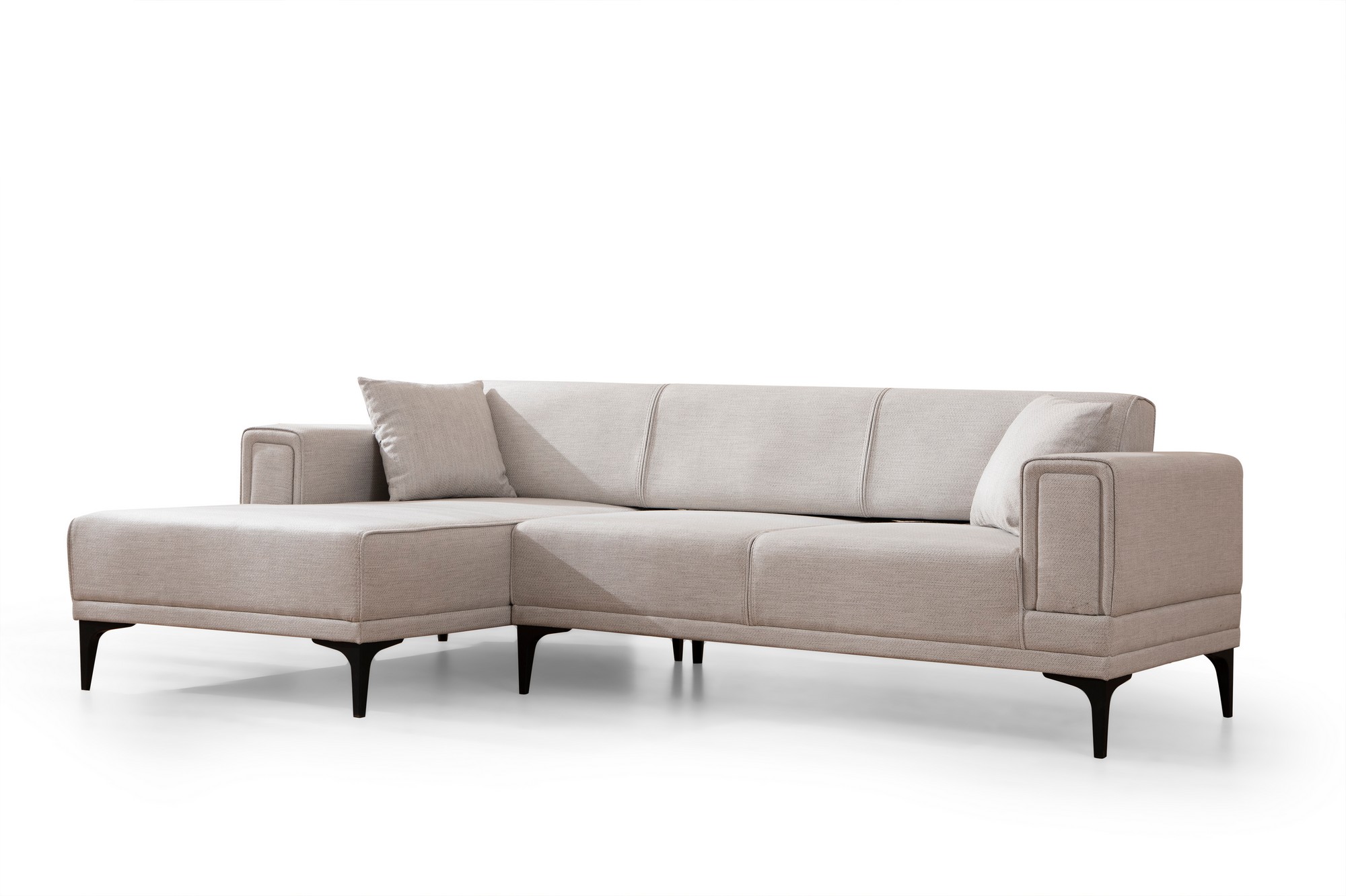 Horizon Ecksofa Rechts Ecru