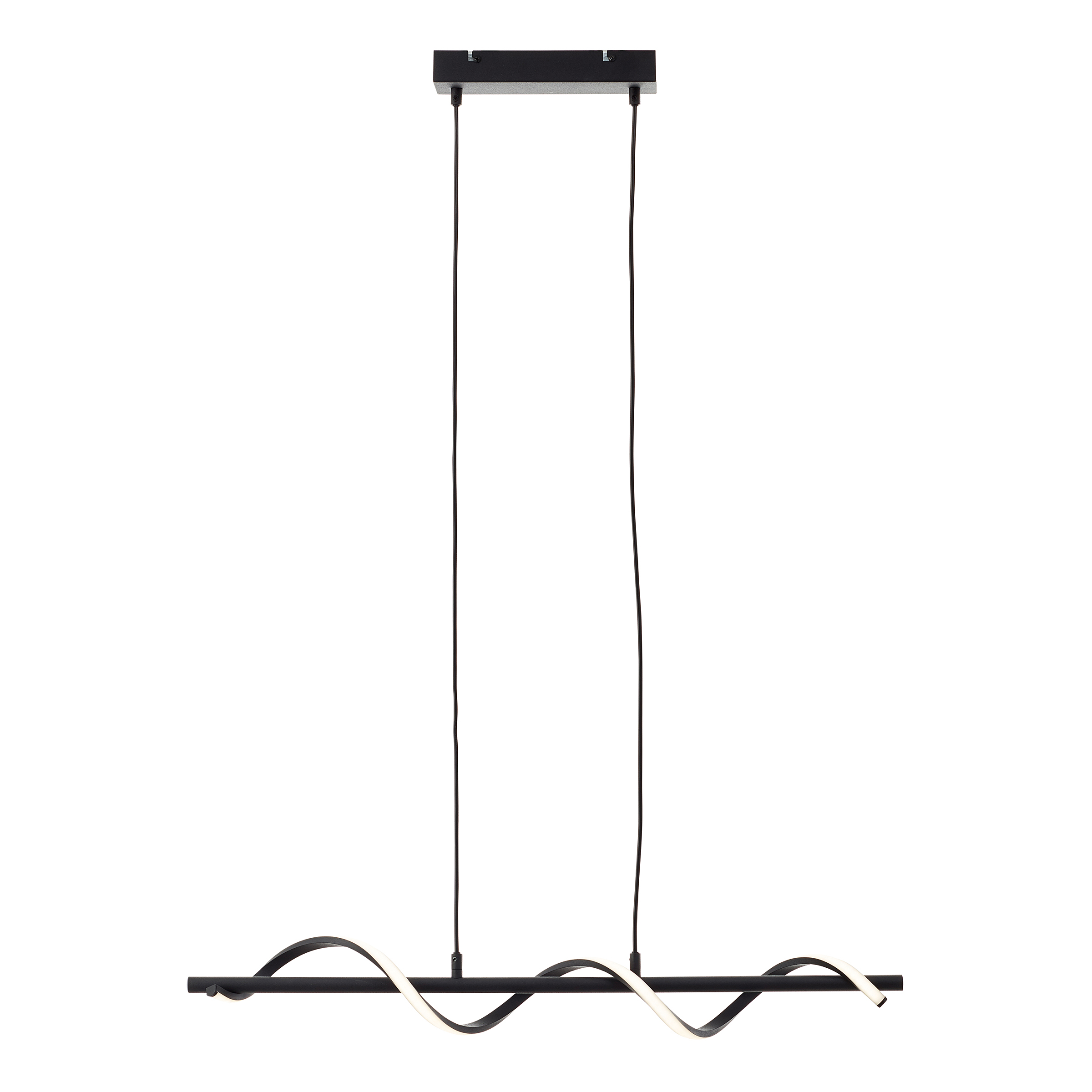 1-Flammig Eunice LED-Pendelleuchte Silikon Stahl