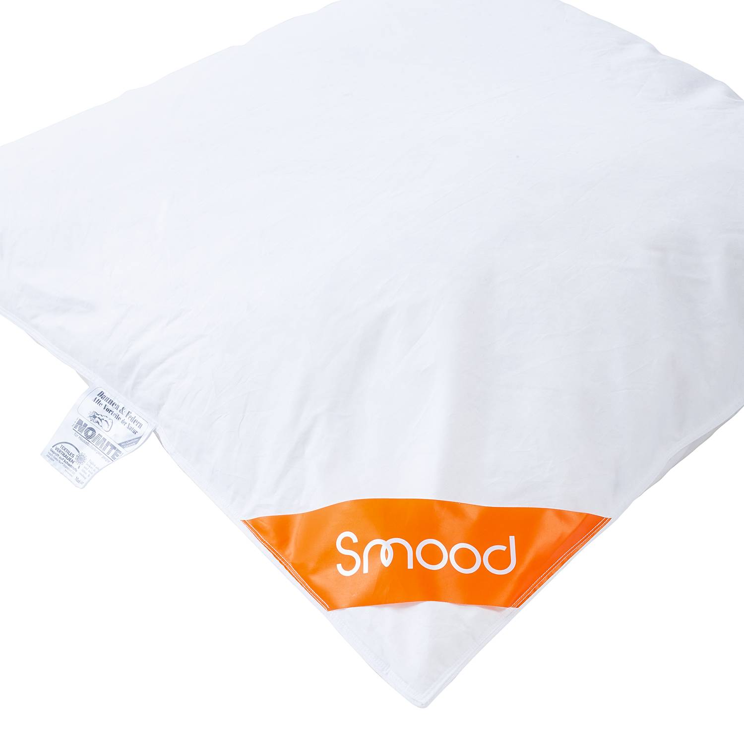 2-Piece Down Duvet Set Feathers Down White 135x200cm